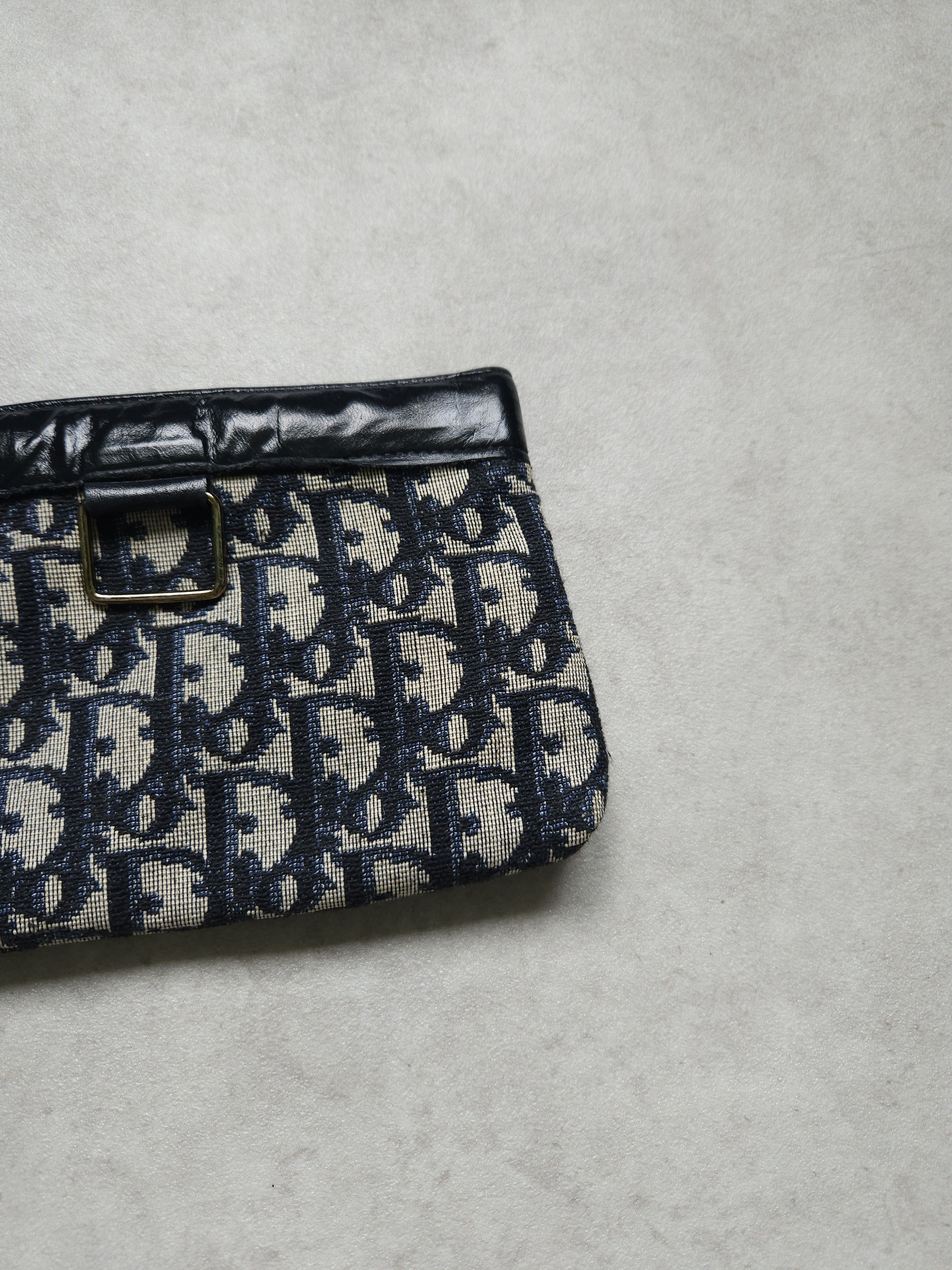 Dior Vintage 70s dior trotter mini accessory pouch clutch bag Size ONE SIZE - 4 Thumbnail