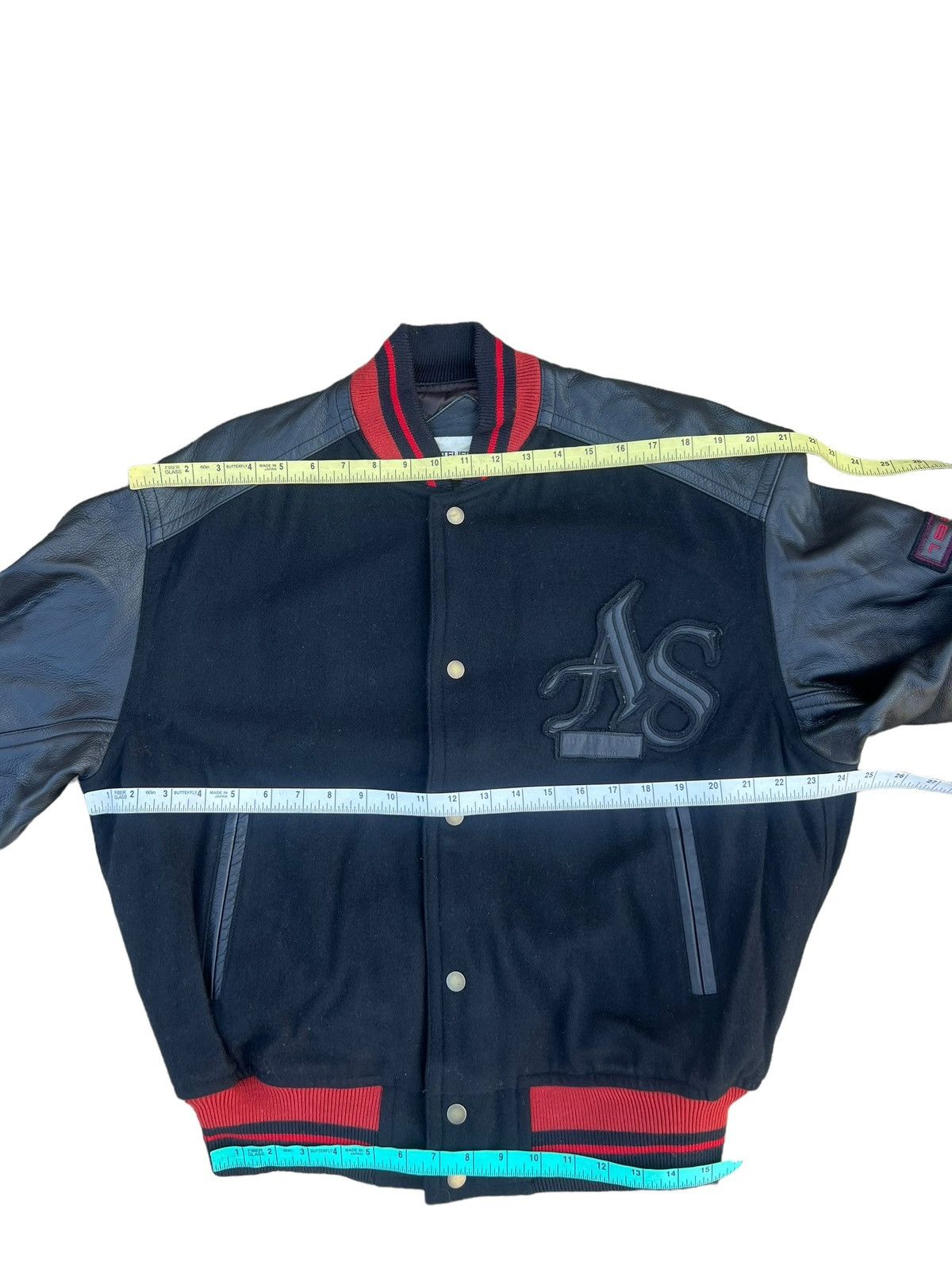 Other 90s Atelier Sab For Men Japan Spell Out Bomber Varsity Jac Size US M / EU 48-50 / 2 - 3 Thumbnail