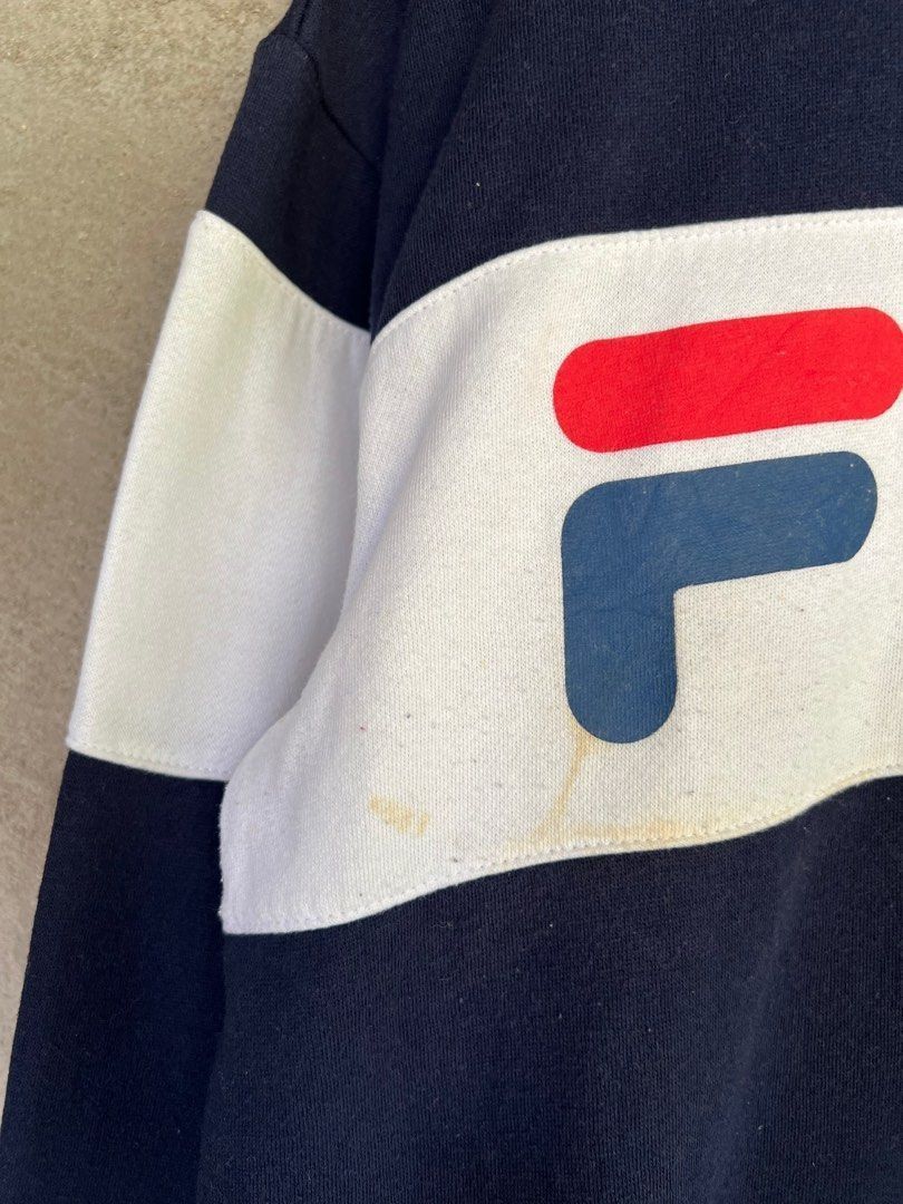 Fila Vintage Fila Big Logo Sweatshirt Size US S / EU 44-46 / 1 - 4 Thumbnail