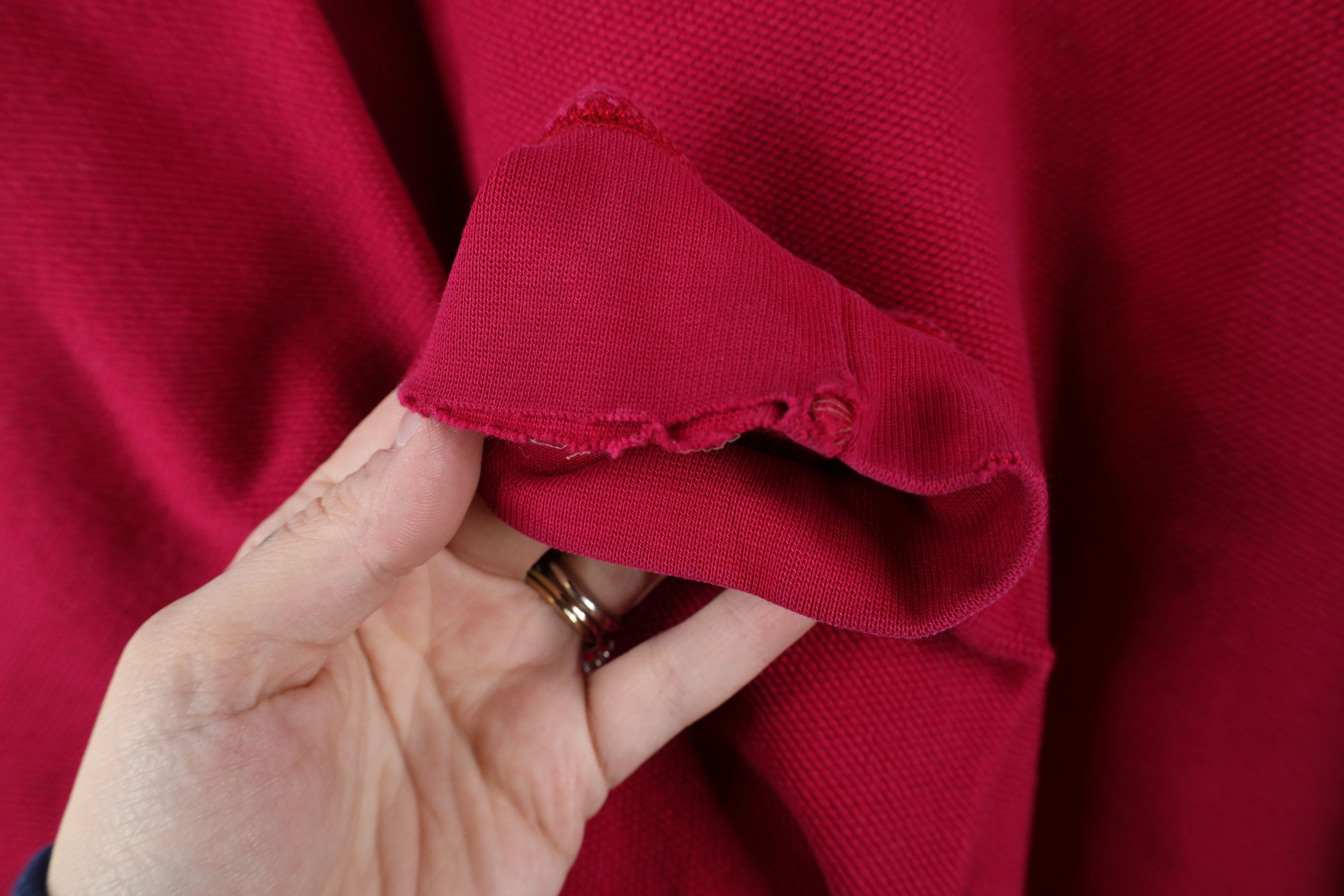 Lands' End × Vintage Vintage 90s Lands End Heavy Tight Weave Knit Sweater Pink Size US M / EU 48-50 / 2 - 6 Thumbnail