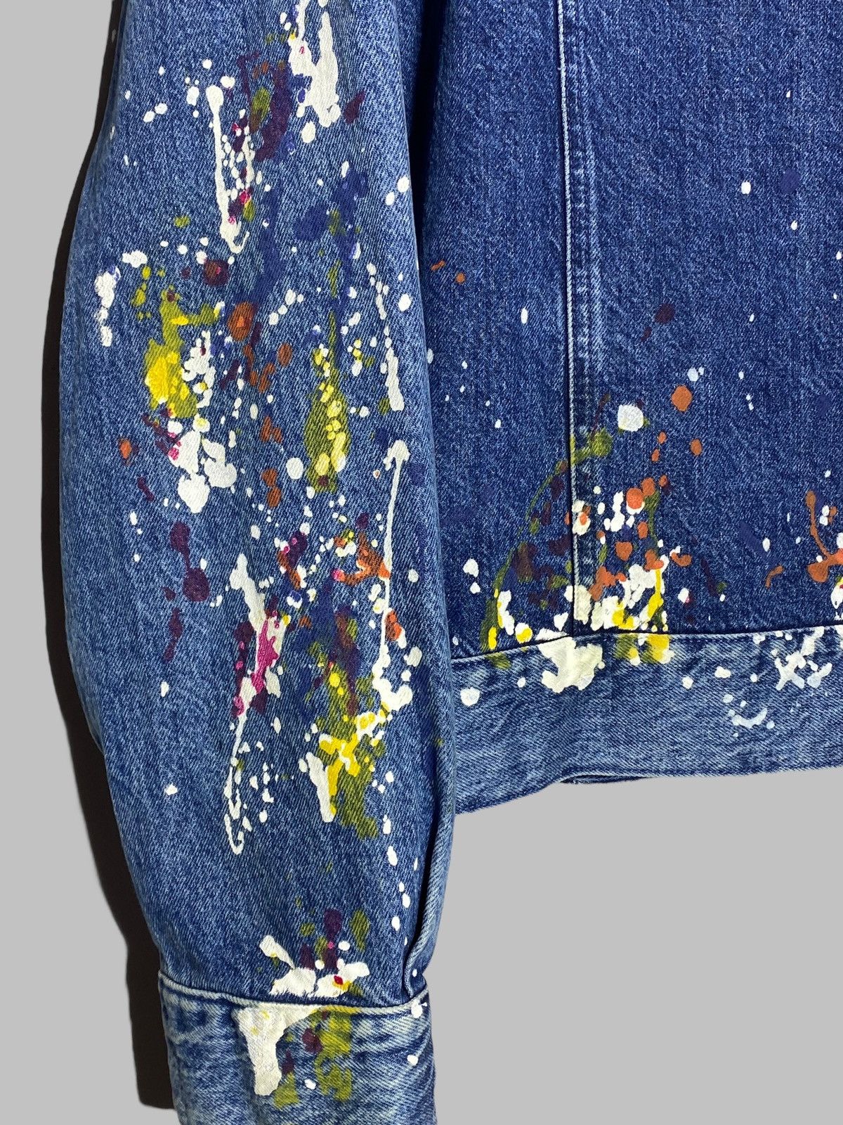 Calvin Klein Calvin Klein Painted Denim Jacket Men’s Size US XL / EU 56 / 4 - 19 Thumbnail