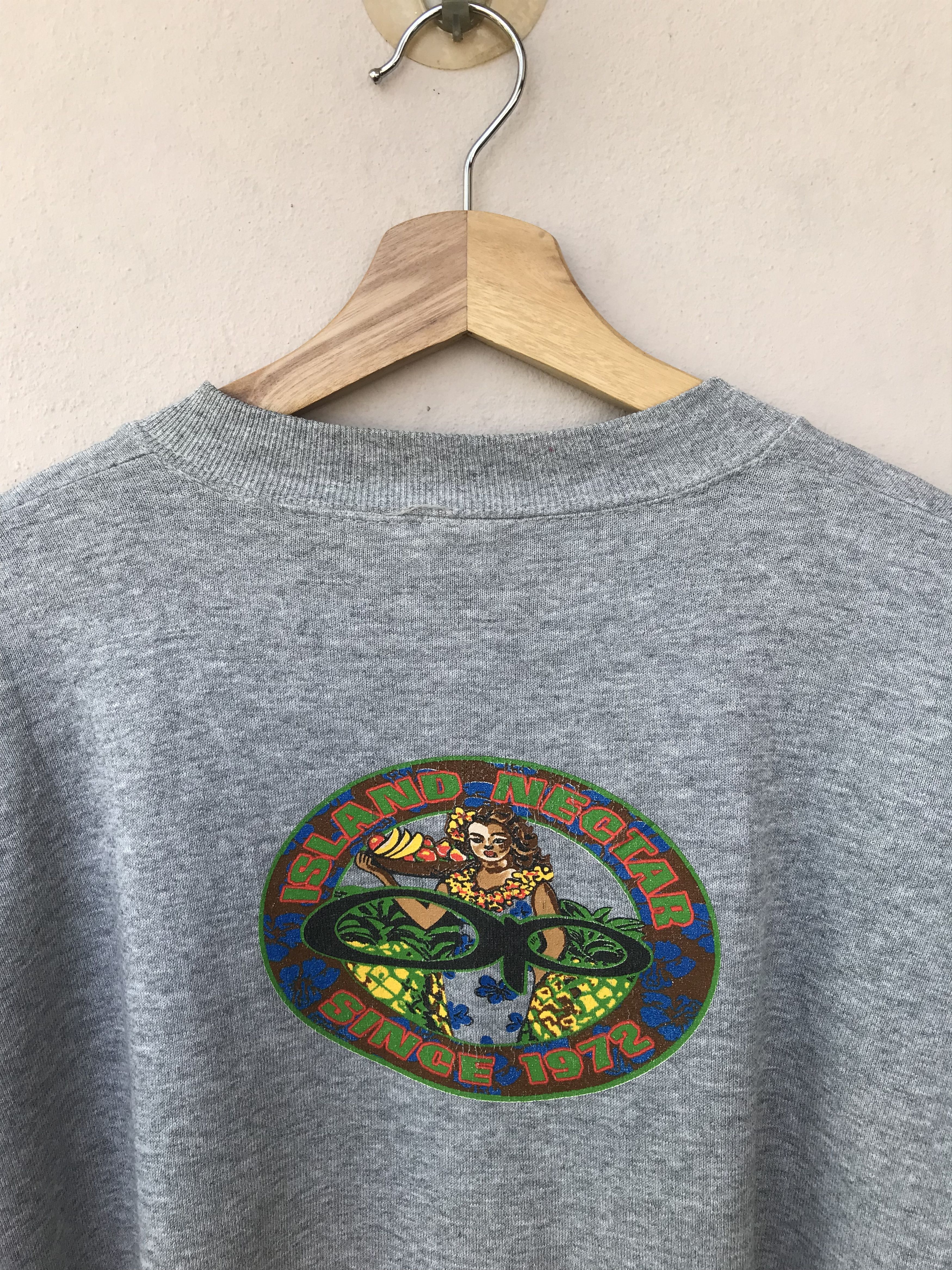 Vintage Vintage Ocean Pacific Island Nectar Sweatshirt surfstyle Size US L / EU 52-54 / 3 - 9 Thumbnail