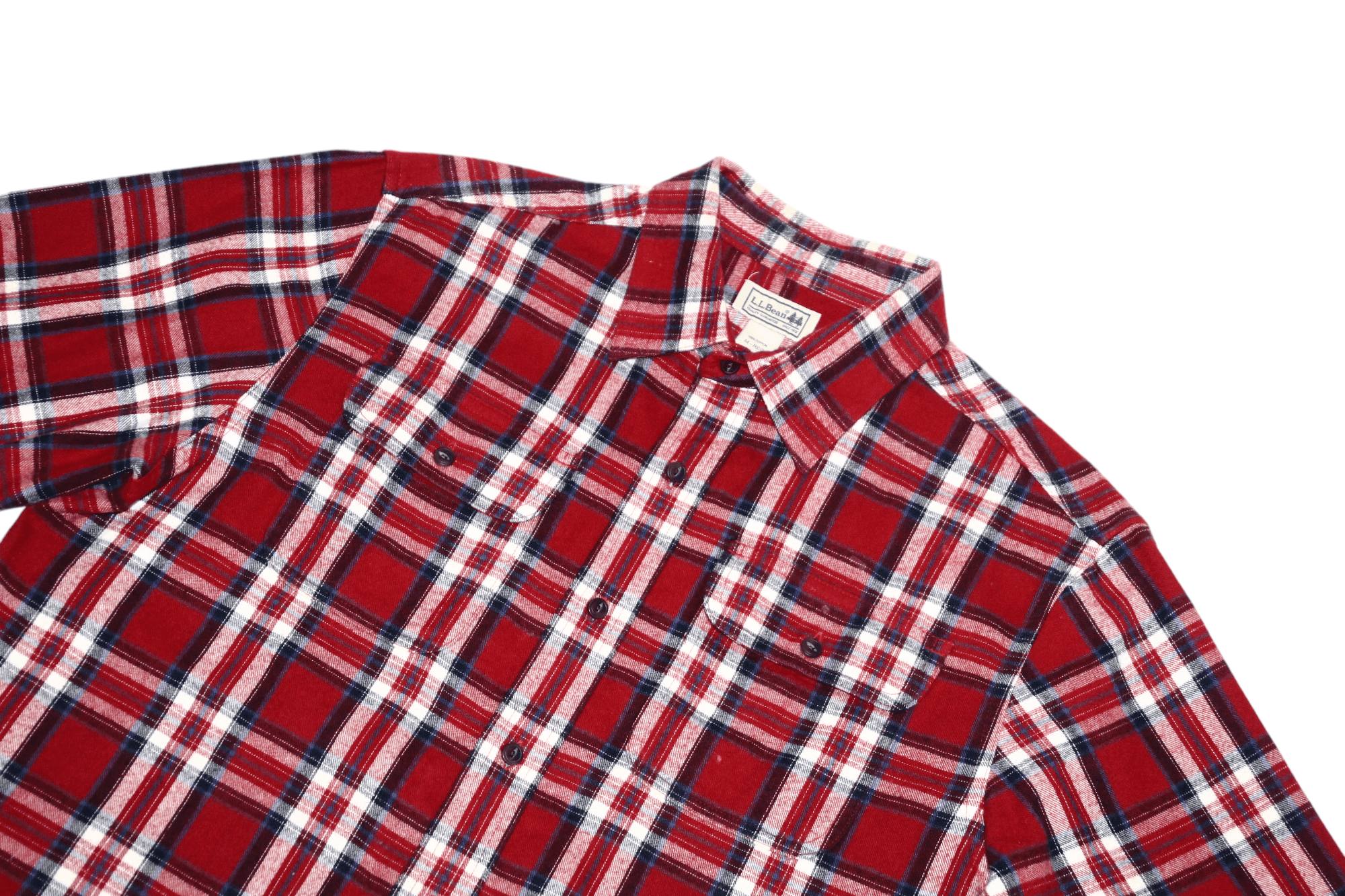 L.L. Bean 🔥VTG🔥 L.L.Bean Plaid Rugged Flannel Baggy Shirt Size US M / EU 48-50 / 2 - 7 Thumbnail