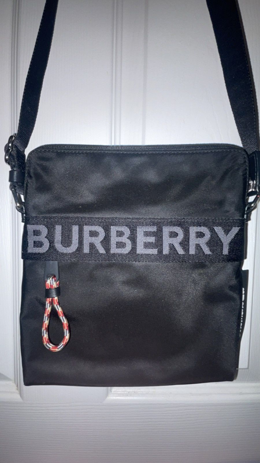 image of Burberry Crossbody Bag in Black, Men's