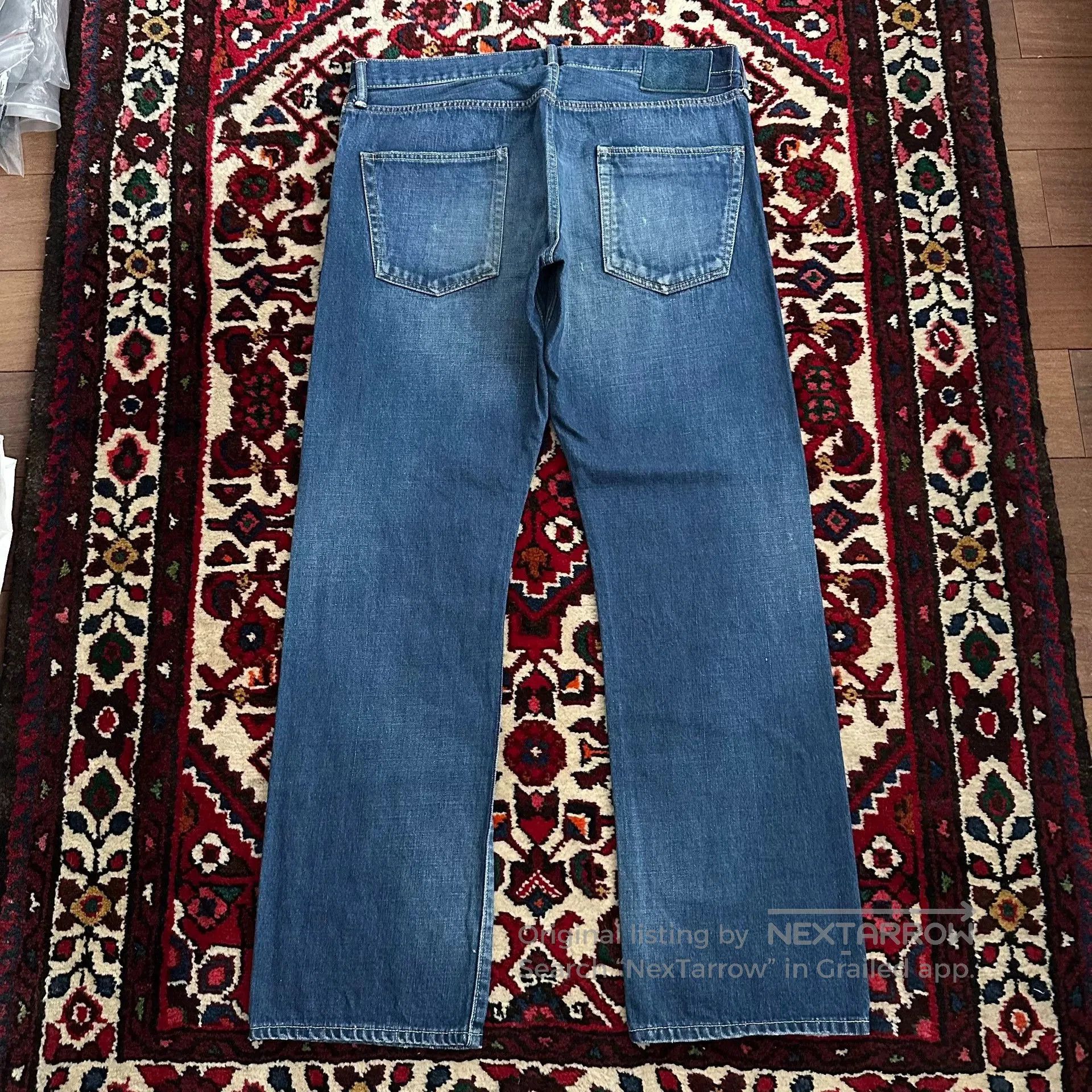 Visvim visvim wide wash denim pants w36l30. Size US 36 / EU 52 - 4 Thumbnail