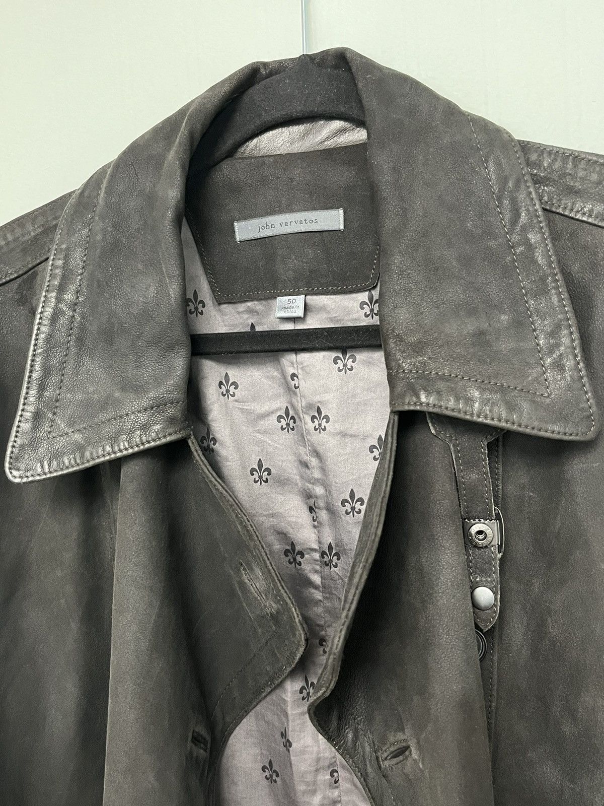 John Varvatos Suede trench coat. 50 Size US M / EU 48-50 / 2 - 10 Thumbnail