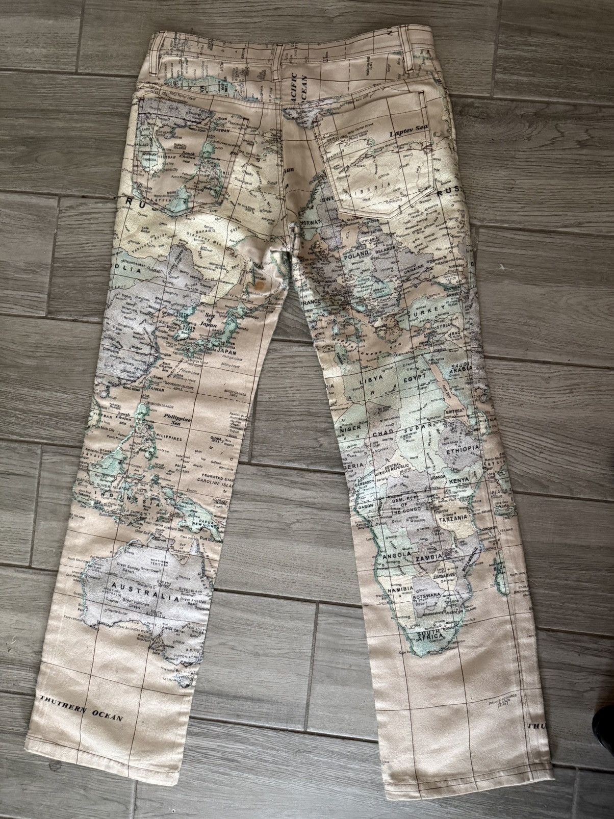 Pleats Please Issey Miyake RARE Issey Miyake Pleats Please Map Pants Size US 32 / EU 48 - 6 Thumbnail