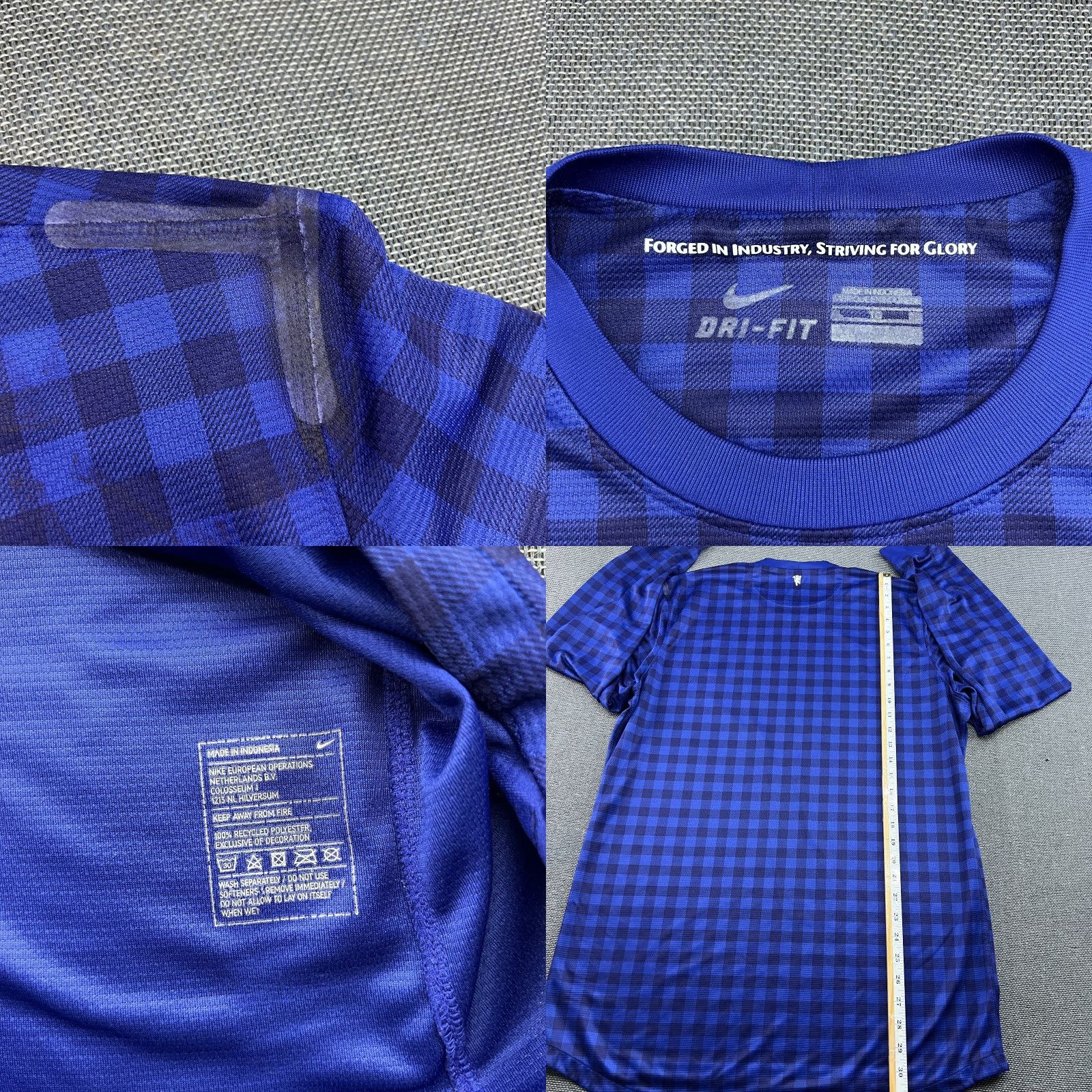 Nike Nike Manchester United Jersey Mens XL Blue Football T-Shirt Athletic Activewear Size US XL / EU 56 / 4 - 9 Thumbnail