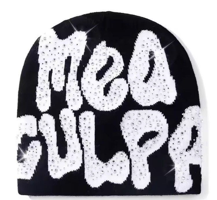 Japanese Brand Beanies Hat with Rhinestone Size ONE SIZE - 1 Thumbnail