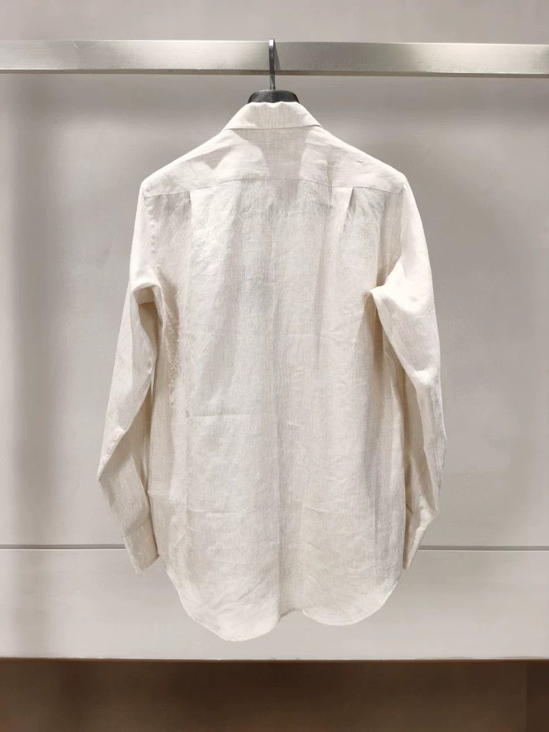Loro Piana LORO PIANA Men's linen shirts Size US XS / EU 42 / 0 - 7 Thumbnail