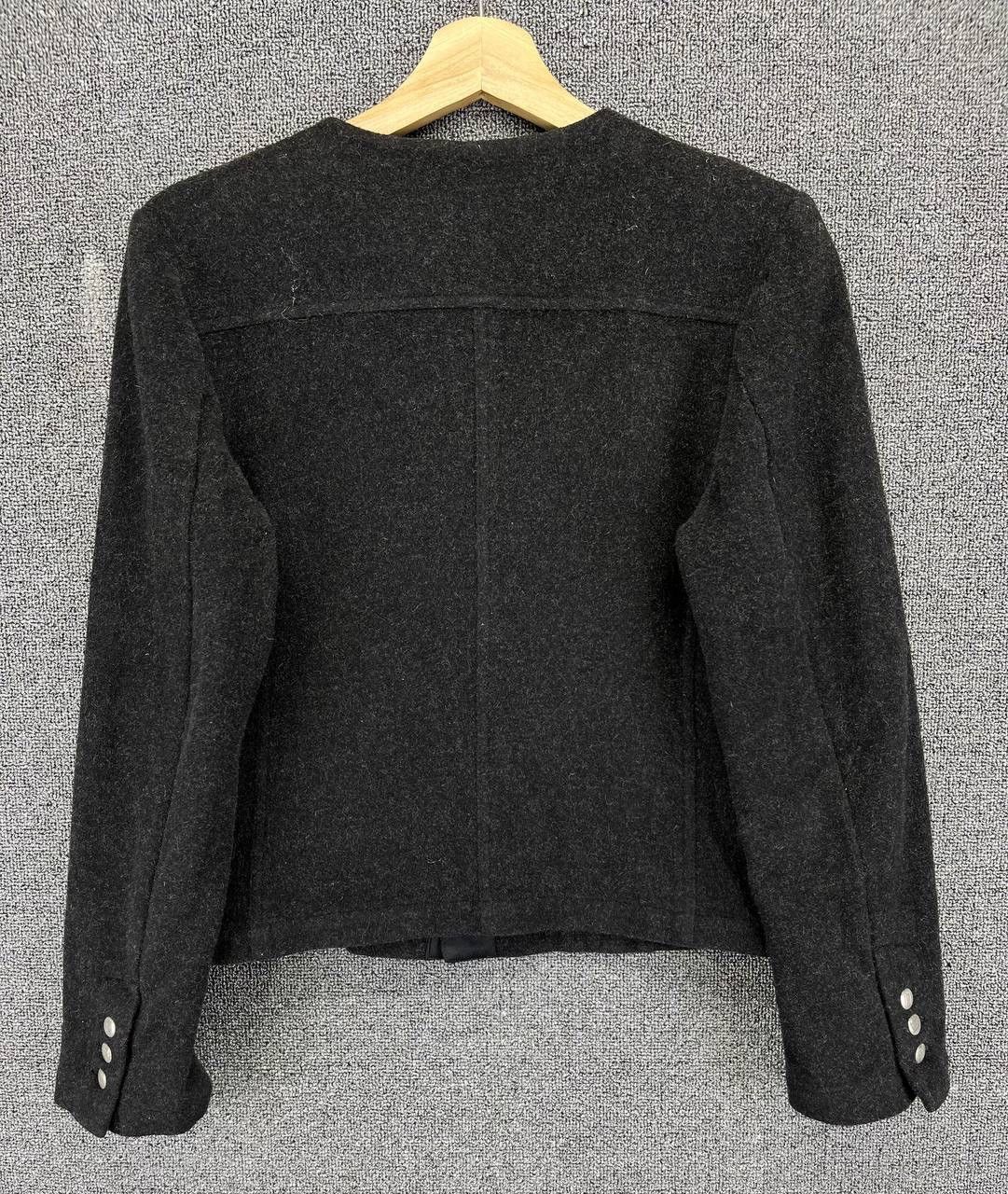 Marithe + Francois Girbaud Vintage Marithe Francois Girbaud Wool Cardigan Jacket Size M / US 6-8 / IT 42-44 - 10 Thumbnail