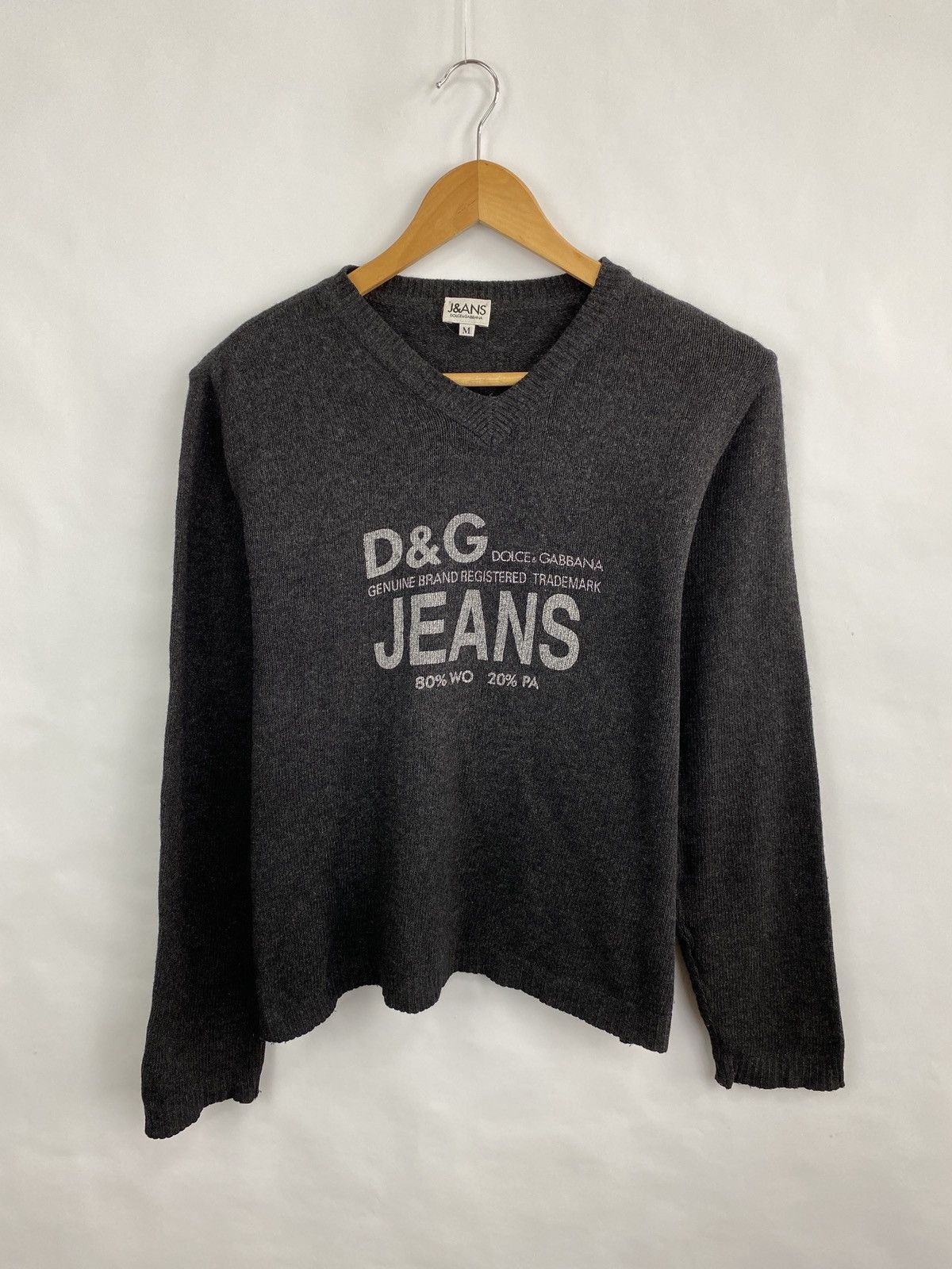 Dolce & Gabbana 🇮🇹 Vintage 90s Dolce Gabbana Sweater made in Italy Rare Retro Size US M / EU 48-50 / 2 - 3 Thumbnail