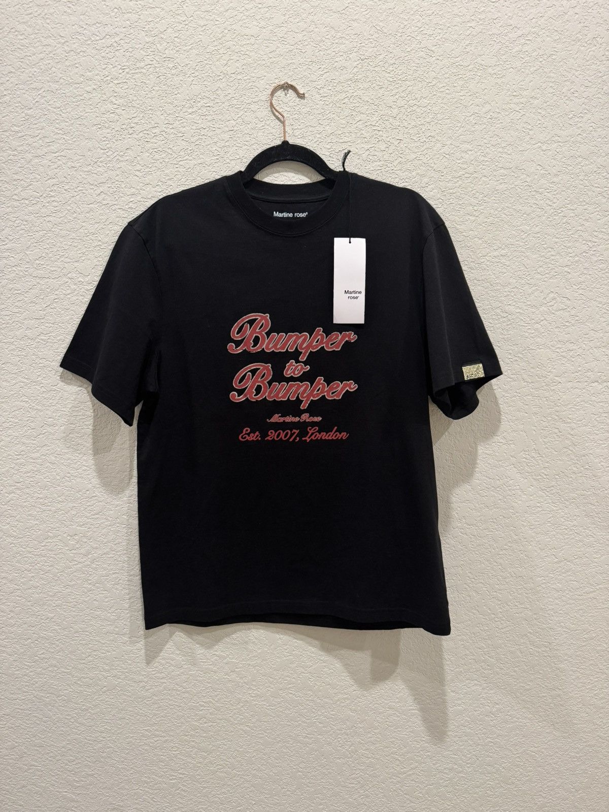 Martine Rose Martine Rose “Bumper to bumper” T shirt | Grailed