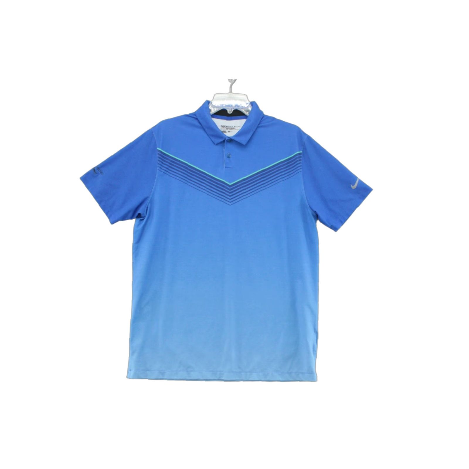 Nike Nike Golf Polo Shirt Men's Medium Tour Performance Dri-Fit Polyester Blue Size US M / EU 48-50 / 2 - 1 Thumbnail