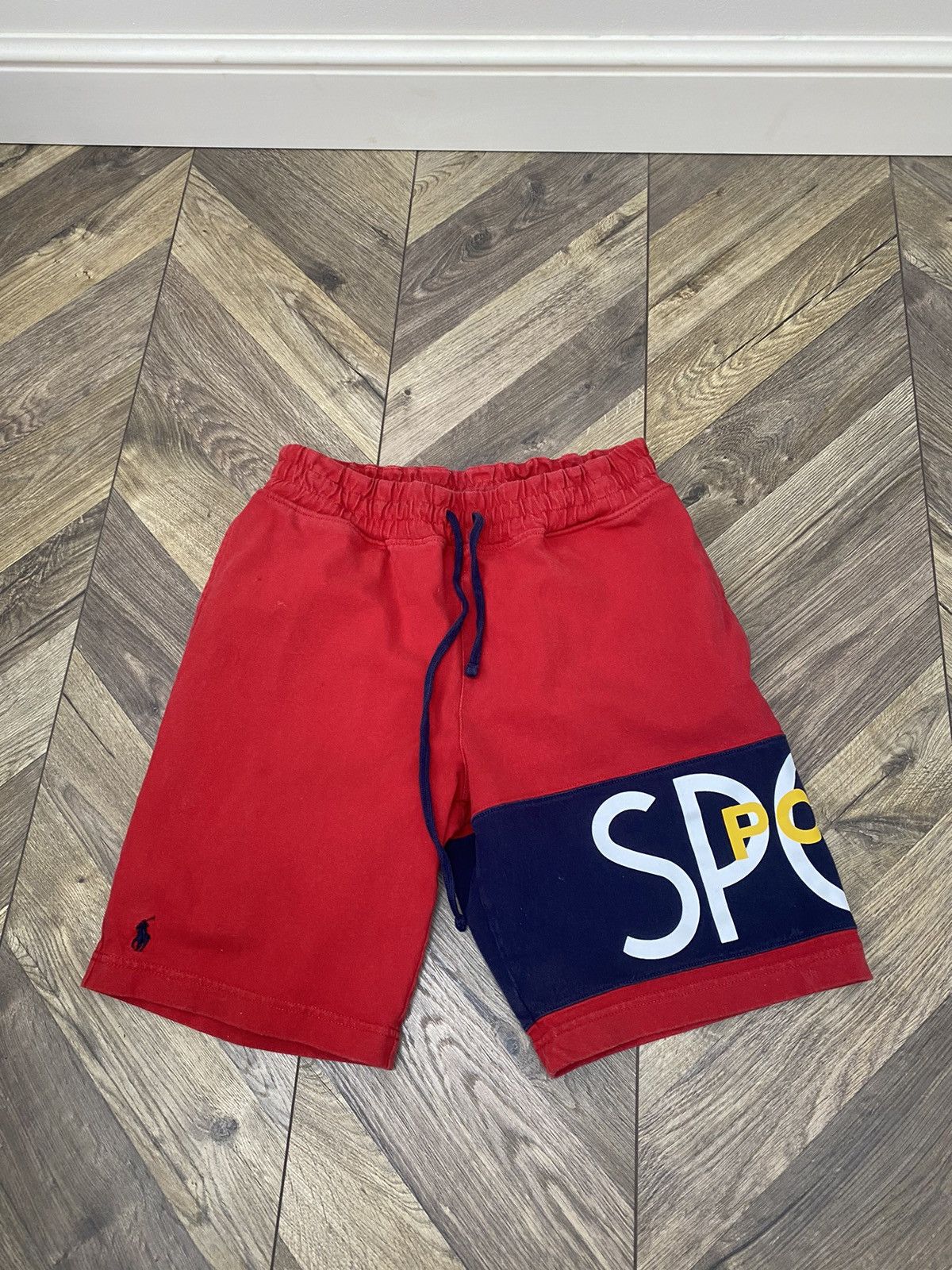 Polo Ralph Lauren × Vintage Vintage POLO RALPH LAUREN POLO SPORT RL 2000 RED SHORTS Size US 28 / EU 44 - 5 Thumbnail