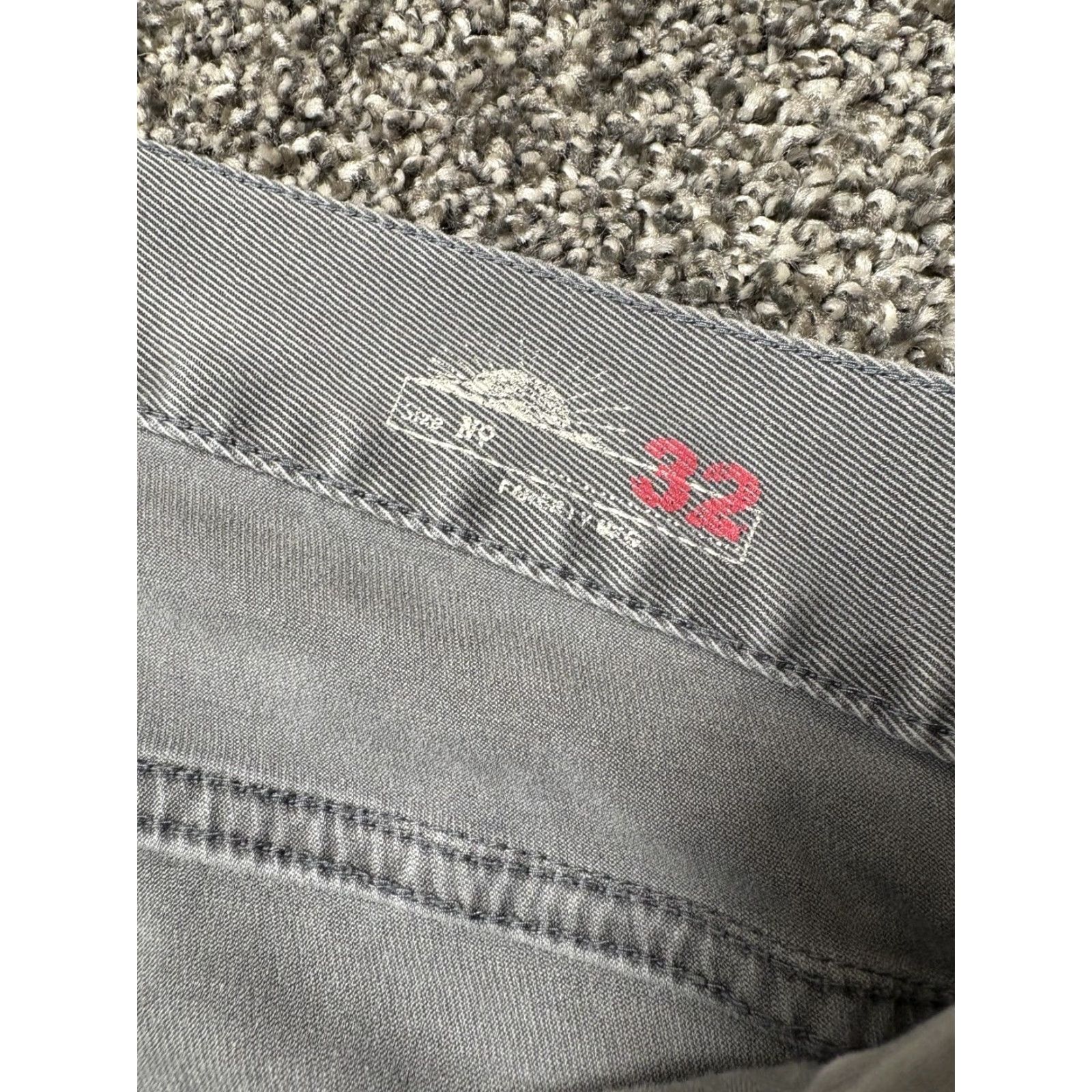 Faherty Faherty Pants Mens 32 Gray Chino Stretch Twill Casual Tapered Leg Comfort Soft Size US 32 / EU 48 - 6 Thumbnail