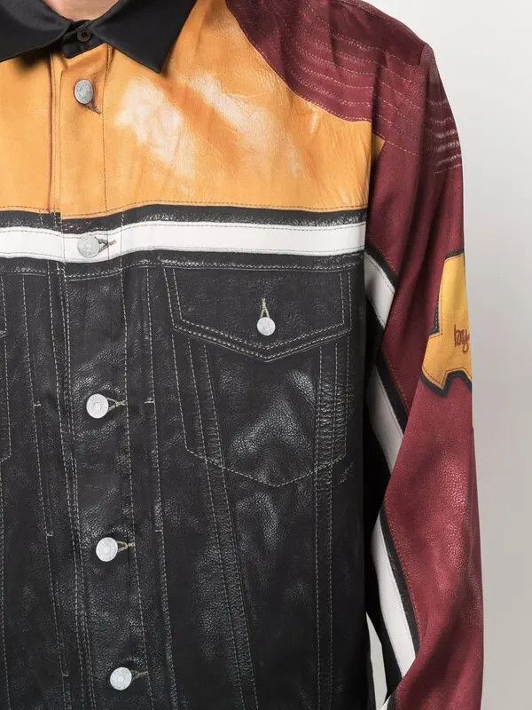 Diesel o1mle1025 S-Gilliam Biker Effect Shirt in Multicolor Size US S / EU 44-46 / 1 - 3 Thumbnail