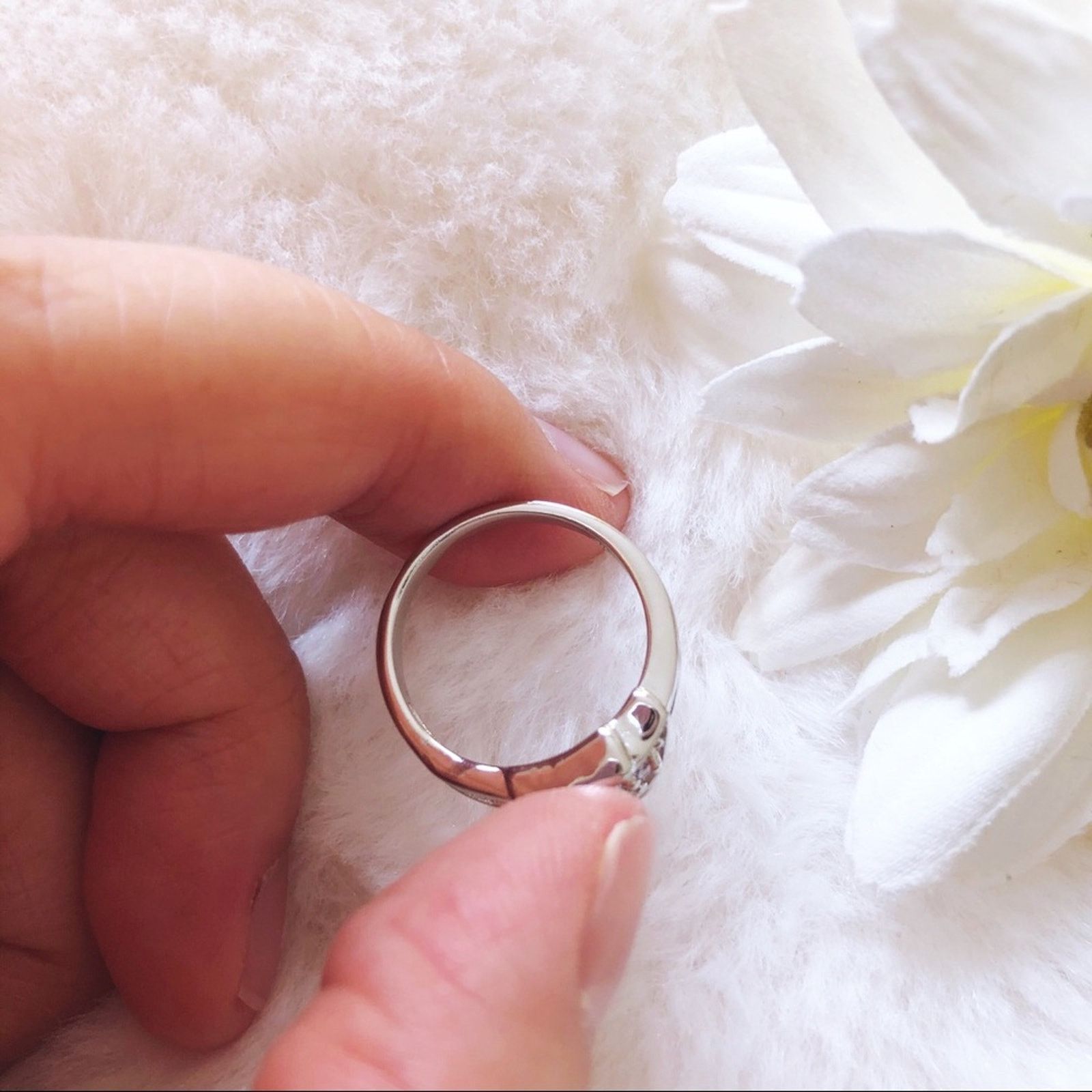Other Silver Cute Sailing Boat Ring Size ONE SIZE - 2 Thumbnail