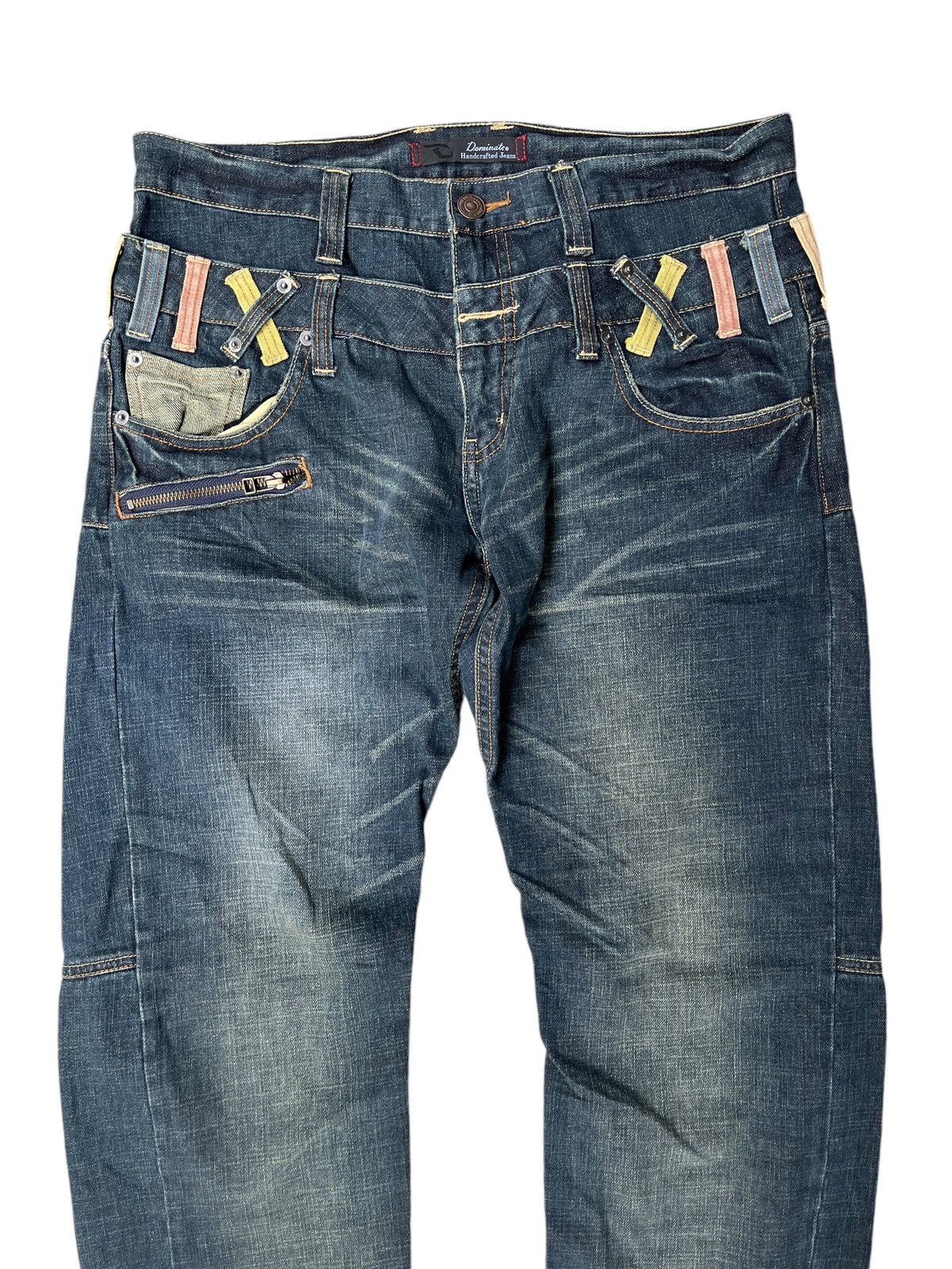 Japanese Brand Dominate double waist jeans Size US 34 / EU 50 - 3 Thumbnail