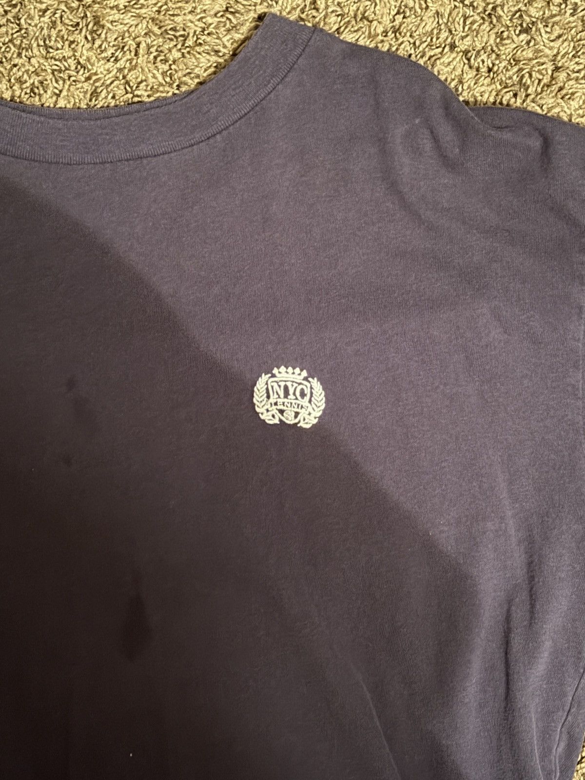 Abercrombie & Fitch navy blue tee Size US M / EU 48-50 / 2 - 2 Thumbnail