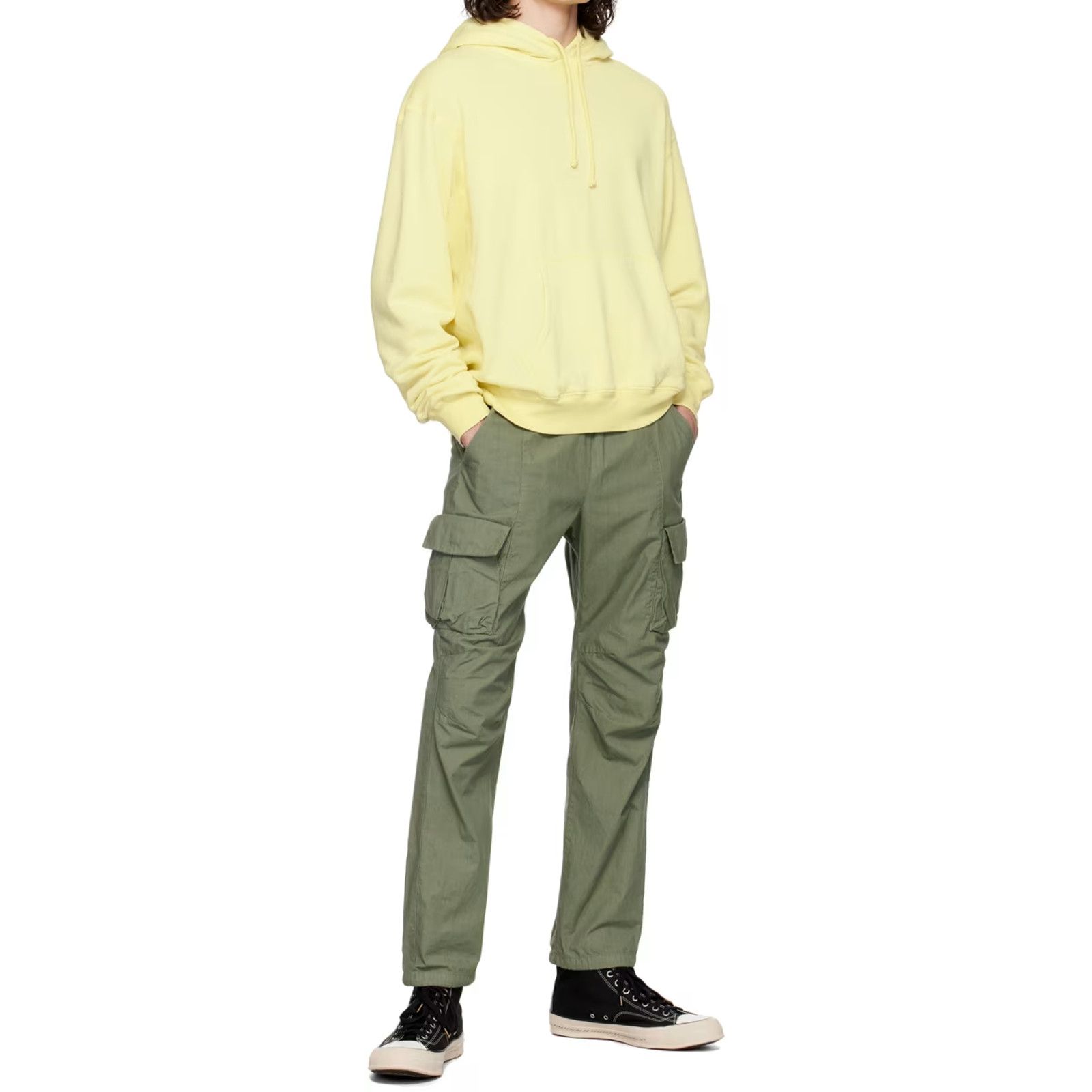 John Elliott John Elliot Vintage Fleece Yellow Hoodie Men’s Size 3/L NWT Size US L / EU 52-54 / 3 - 4 Thumbnail