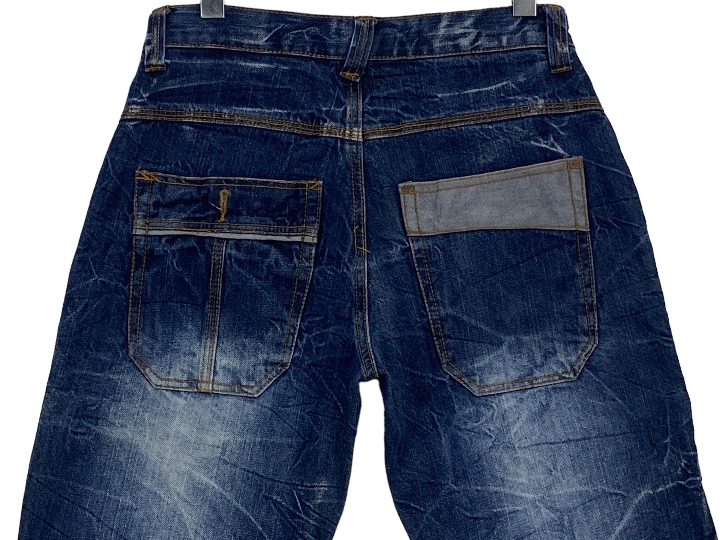 Japanese Brand Nylaus Baker Pocket Jeans Size US 29 - 5 Thumbnail