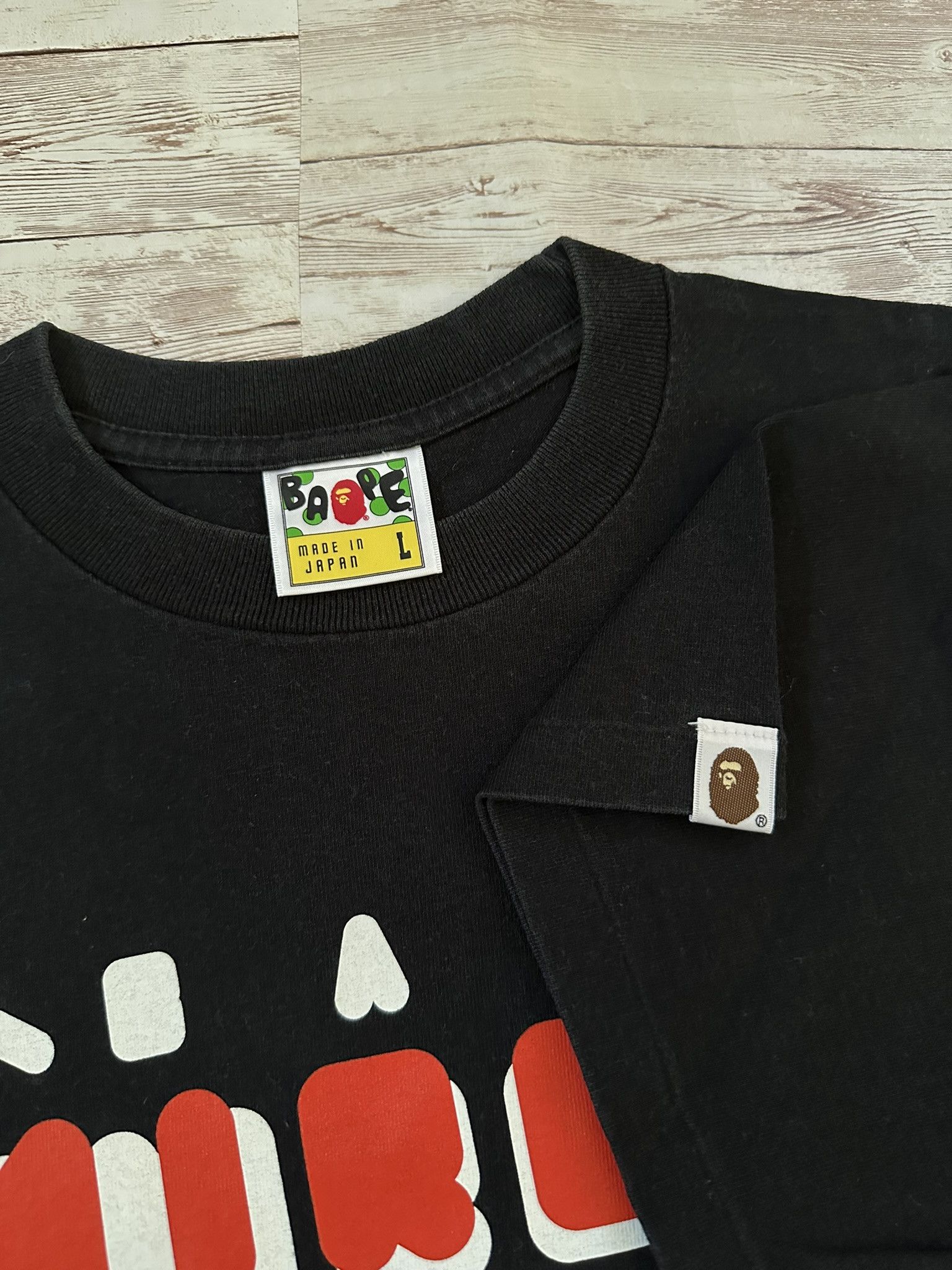 Bape Baby Milo Mirock Tee Size US L / EU 52-54 / 3 - 3 Thumbnail