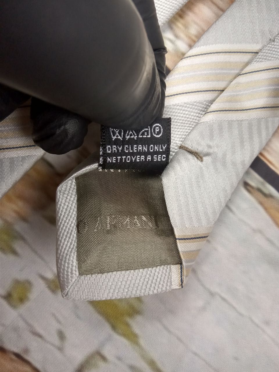 Giorgio Armani Giorgio Armani Silk Tie Made in Italy Size ONE SIZE - 5 Thumbnail