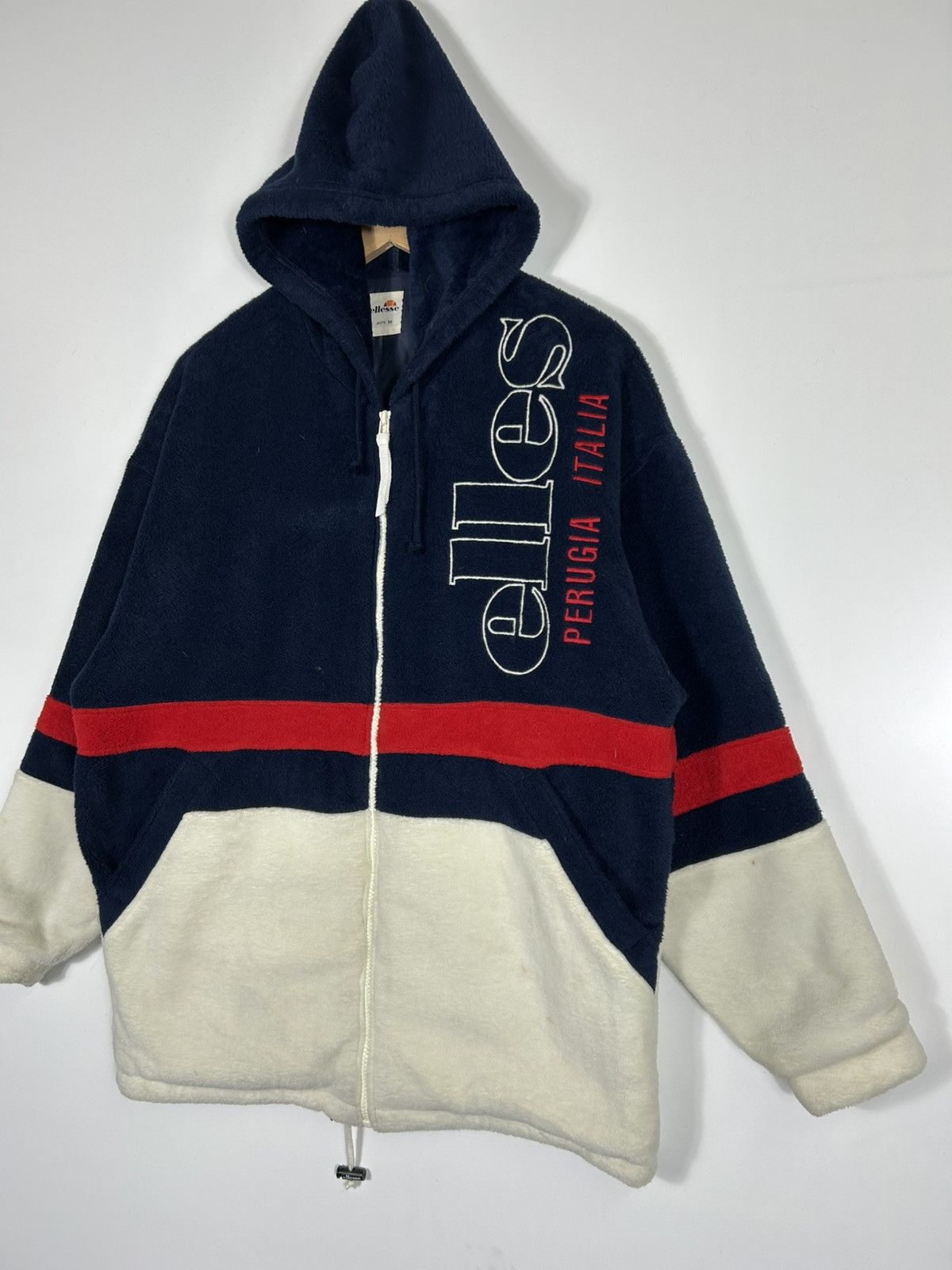 Ellesse ⚡️Vintage Ellesse Fleece Hoodie Sweater Jacket Size US M / EU 48-50 / 2 - 3 Thumbnail