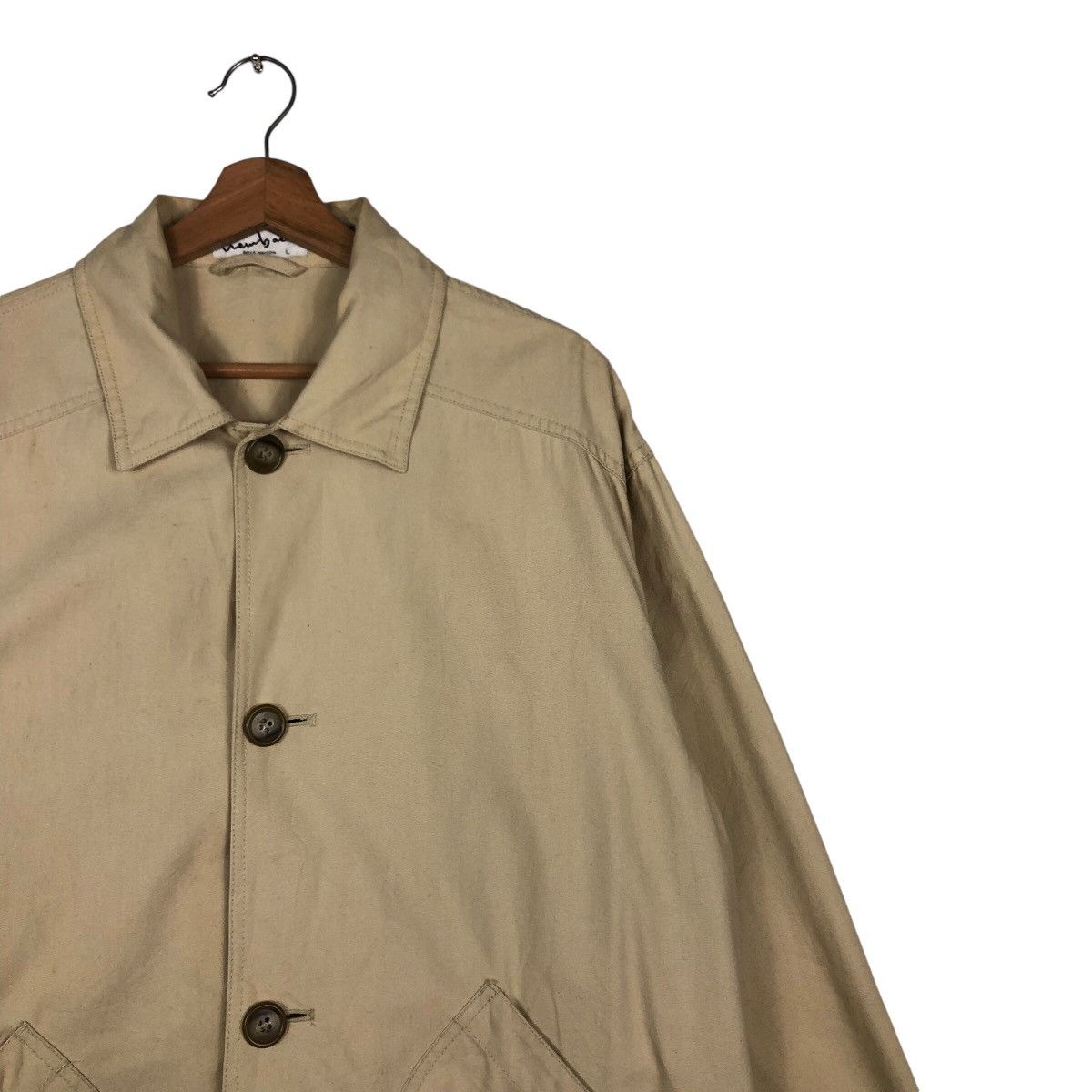 Japanese Brand × Vintage 📌Vintage Belle Maison Chore Jacket Worker Big Pocket Size US L / EU 52-54 / 3 - 7 Thumbnail