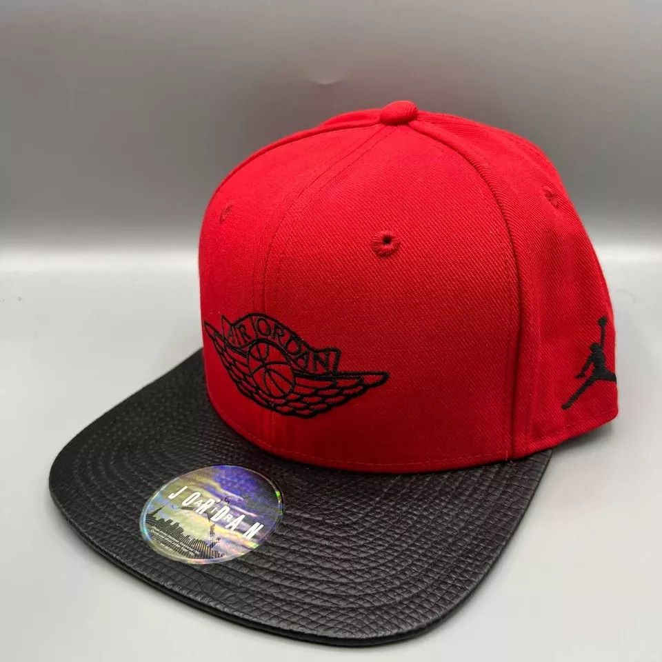 Jordan Brand Air Jordan Wings Hat Men Embroidered Logo Jumpman Snap Back Size ONE SIZE - 2 Thumbnail