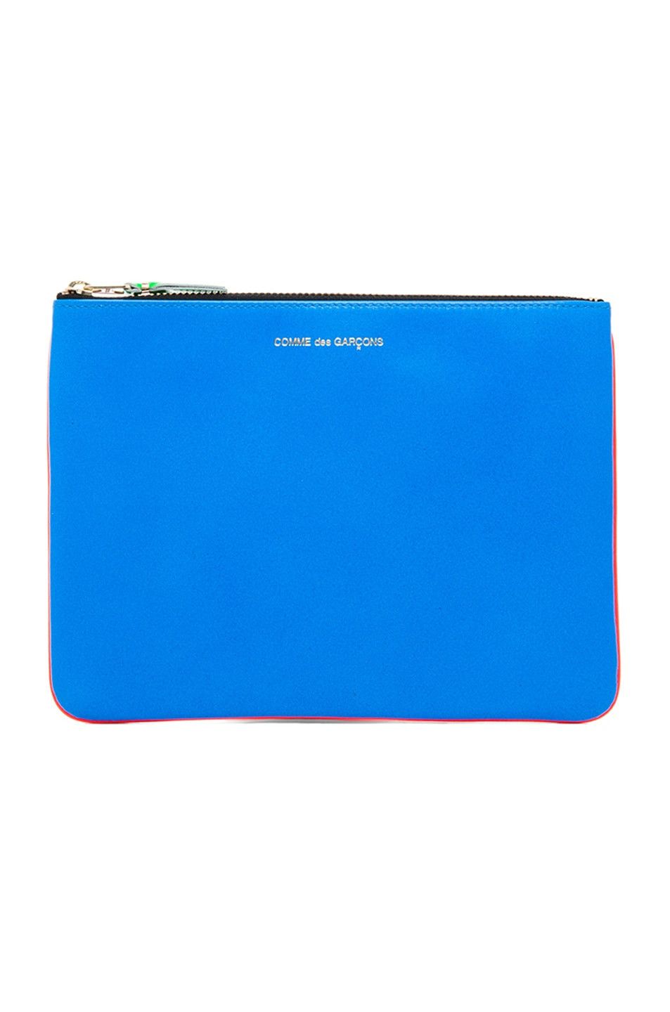 Comme des Garcons o1s22i1n1024 Size: OS / Super Fluo Pouch in Blue/Orange Size ONE SIZE - 1 Thumbnail