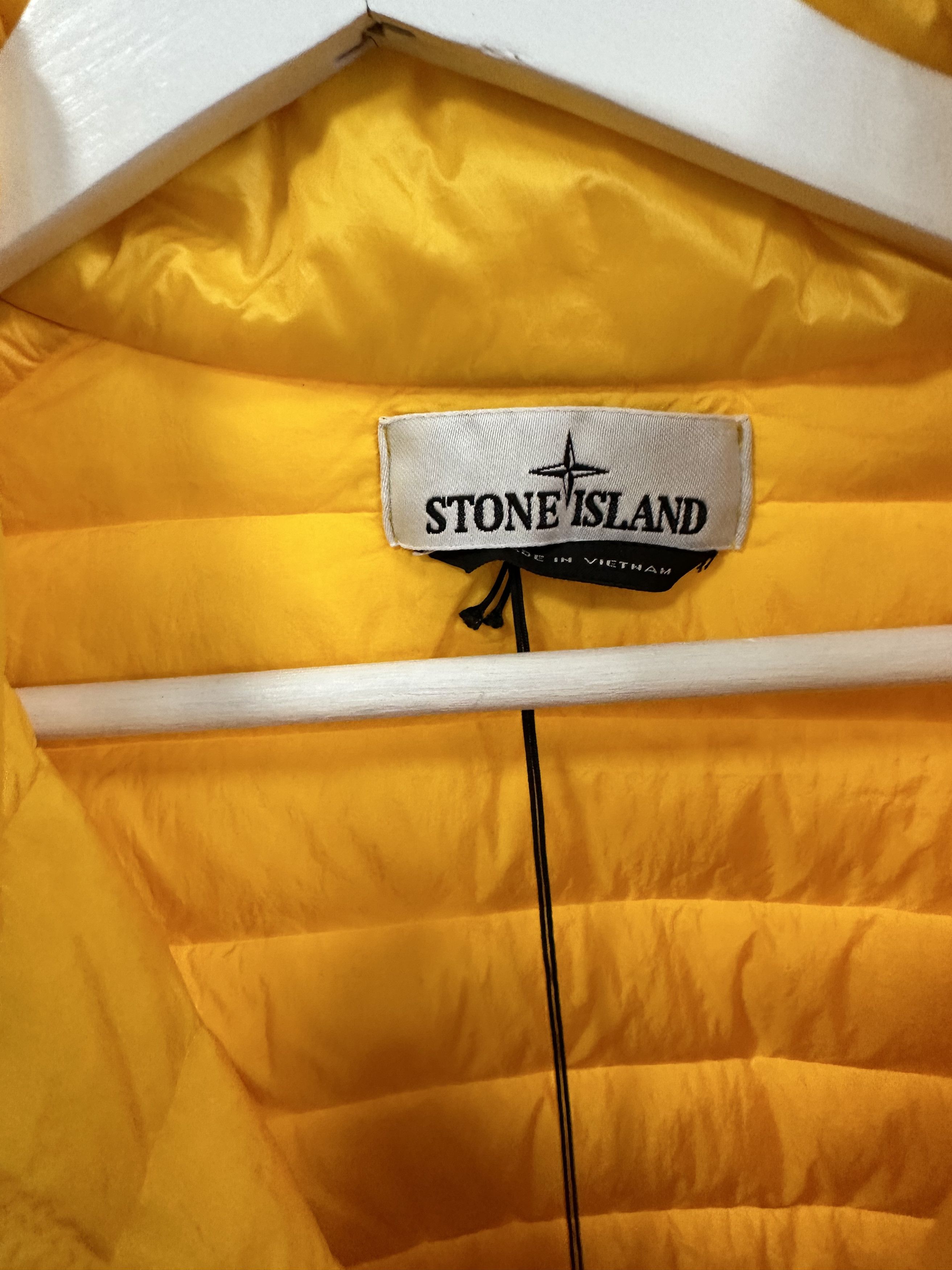 Stone Island Stone Island Zip-Up Puffer Jacket Yellow Size US M / EU 48-50 / 2 - 3 Thumbnail