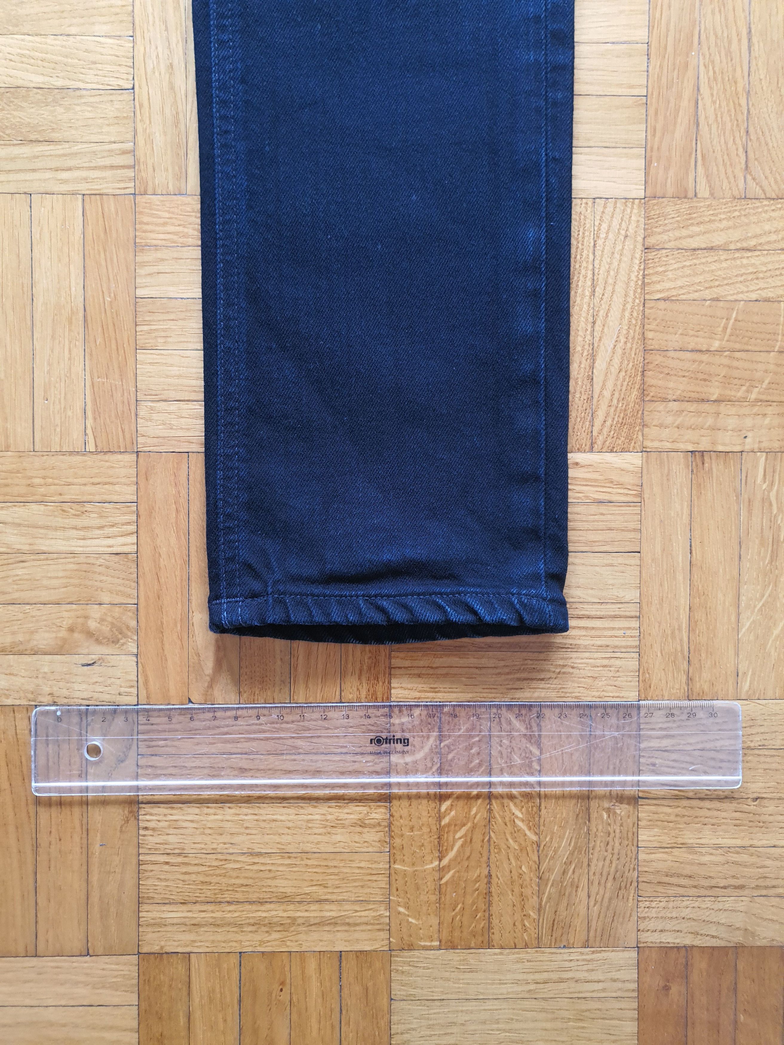 Nudie Jeans GRIM TIM BLACK RING (1000292) - Denim Jeans - W30 Size US 30 / EU 46 - 13 Thumbnail