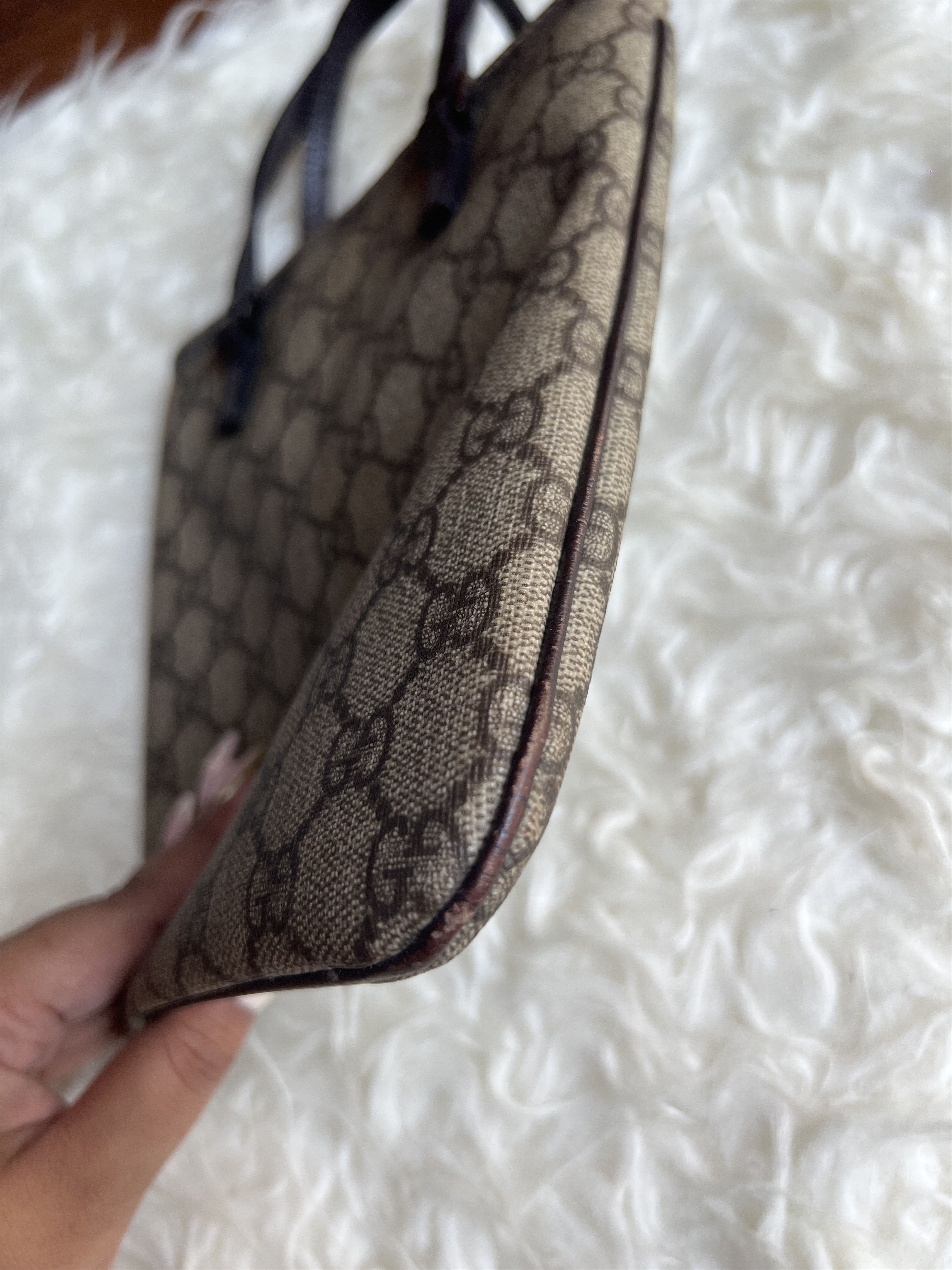 Gucci Authentic Rare Gucci GG Canvas Mini Tote Bag Size ONE SIZE - 6 Thumbnail