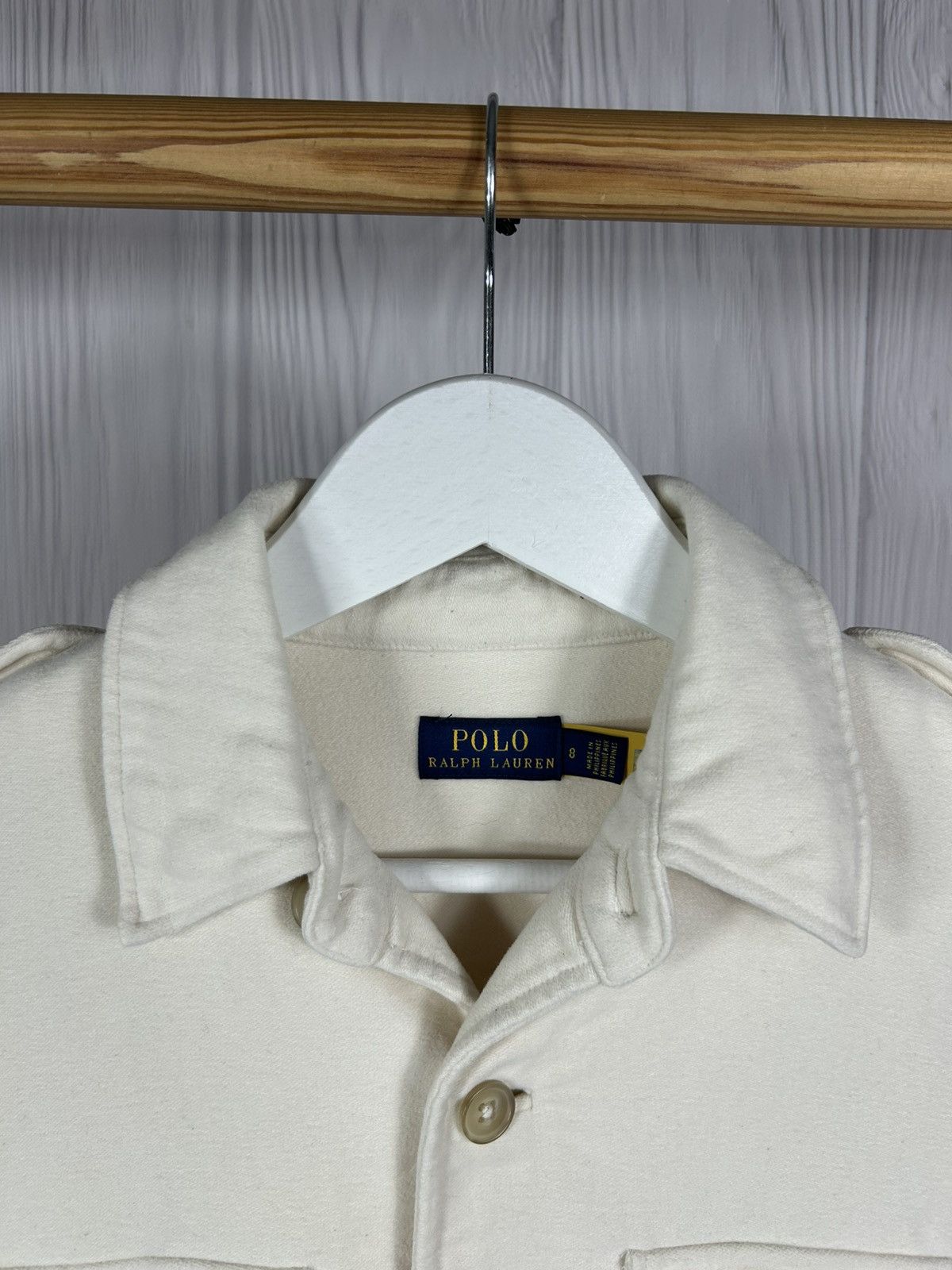 Polo Ralph Lauren POLO RALPH LAUREN Belted Cotton Safari Jacket Women Size 8 Size M / US 6-8 / IT 42-44 - 7 Thumbnail