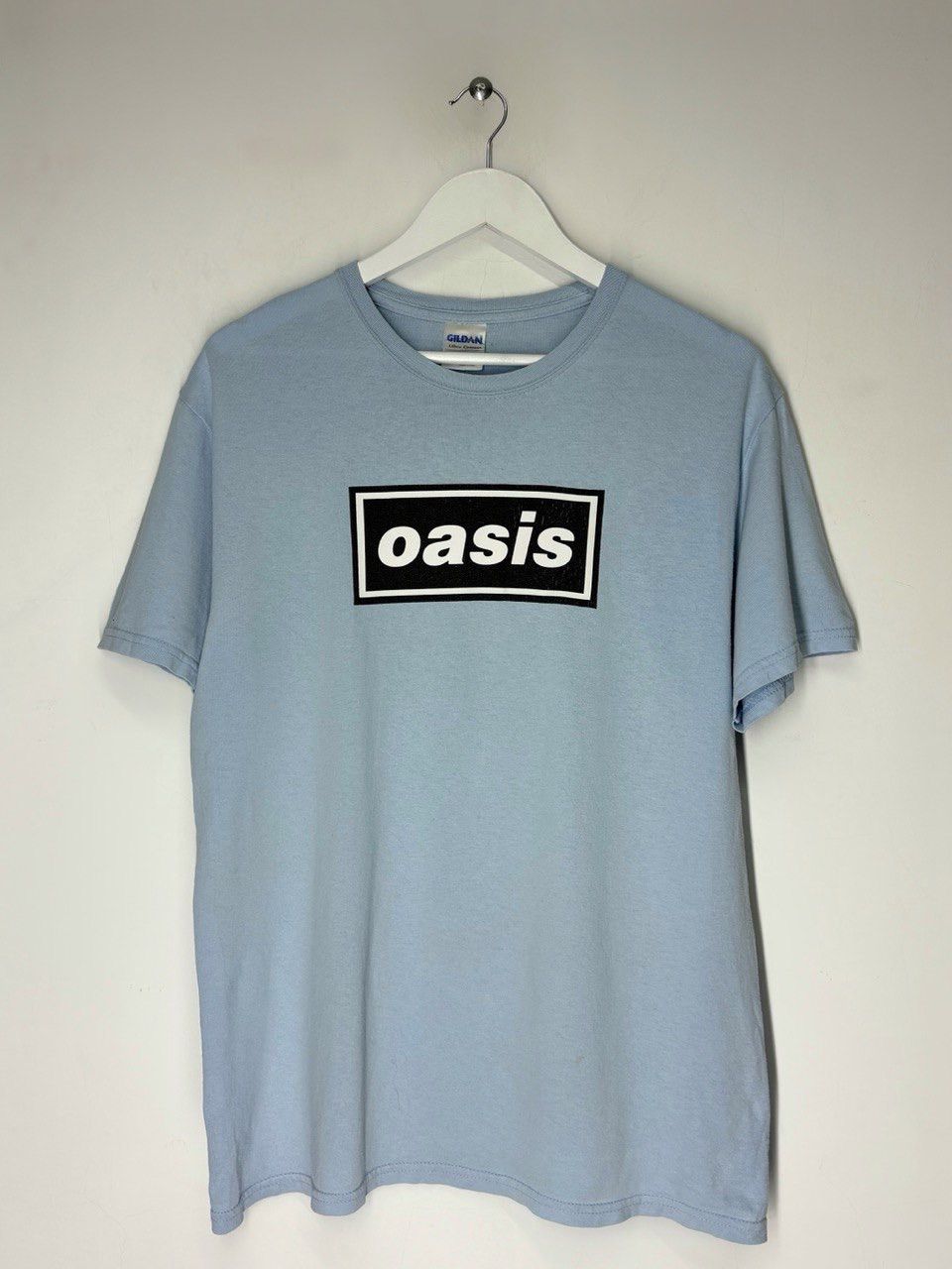 Band Tees Vintage Oasis definitely maybe blue shirt Size US M / EU 48-50 / 2 - 1 Thumbnail