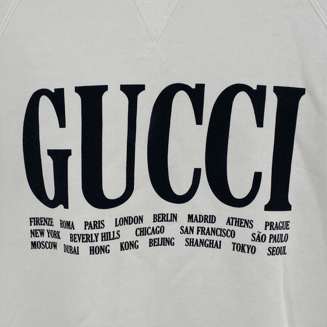 Gucci Gucci City Limited Chest Letter Sweatshirt Size US M / EU 48-50 / 2 - 5 Thumbnail
