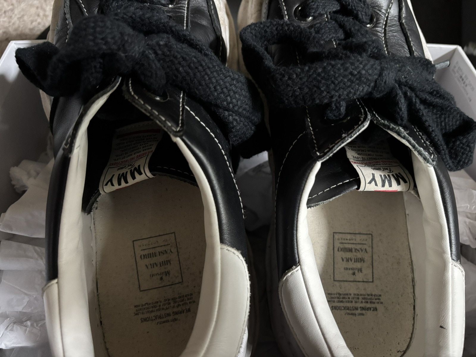 Maison MIHARA YASUHIRO Maison Mihara Yasuhiro Blakey OG Sole Leather Low Size US 12 / EU 45 - 9 Thumbnail
