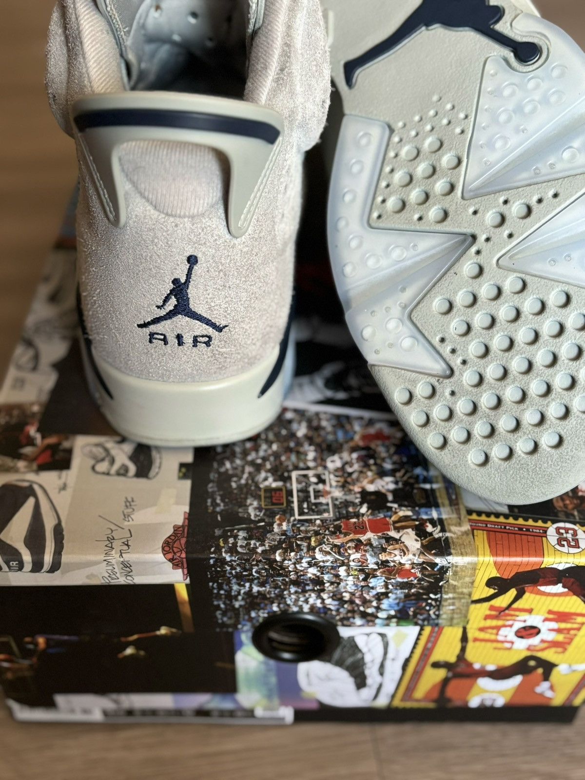 Jordan Brand × Nike Jordan 6 Georgetown Size US 10.5 / EU 43-44 - 4 Thumbnail