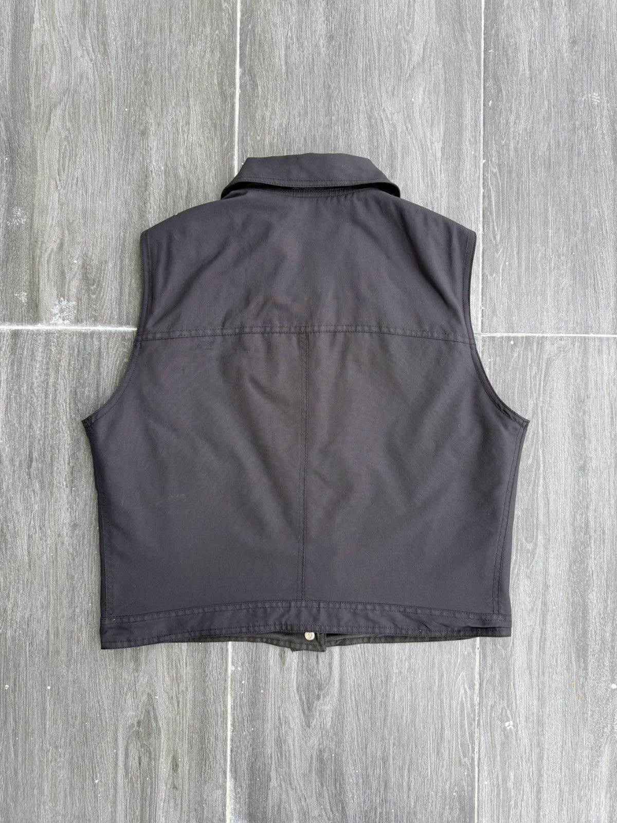 Fendi Vintage 90’s FENDI Reversible Brown/Black Vest Size 40R - 14 Thumbnail