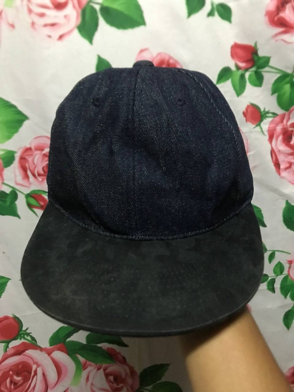 Katharine Hamnett London Hamnett Denim Snapback Hat Size ONE SIZE - 1 Thumbnail