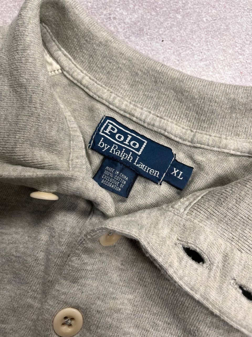 Polo Ralph Lauren × Vintage ⚡️QUICK SALE⚡️90's VINTAGE POLO RALPH LAUREN RUGBY SWEATER XL Size US XL / EU 56 / 4 - 4 Thumbnail