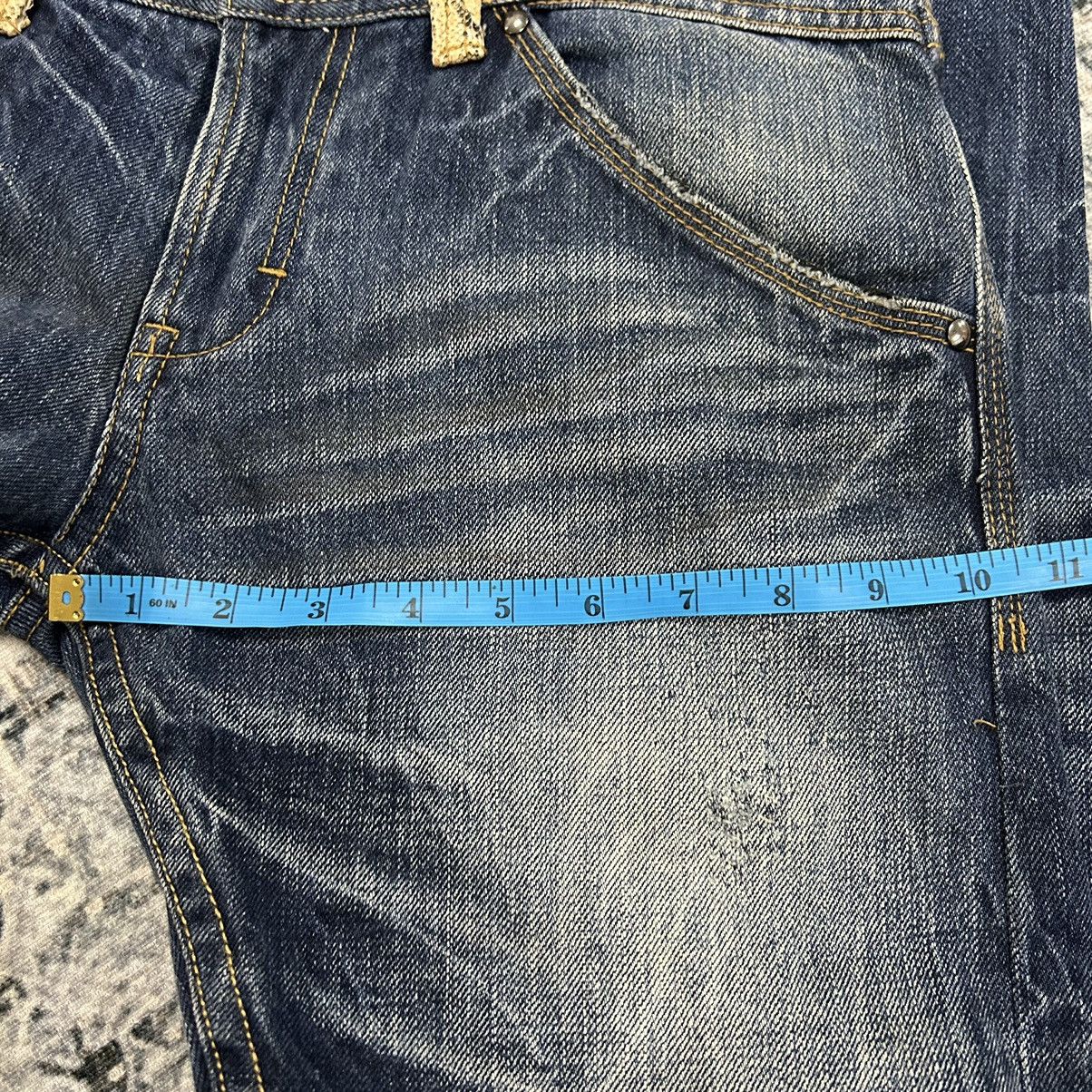 If Six Was Nine Y2K Semantic Design Snake Jeans Size US 32 / EU 48 - 20 Thumbnail