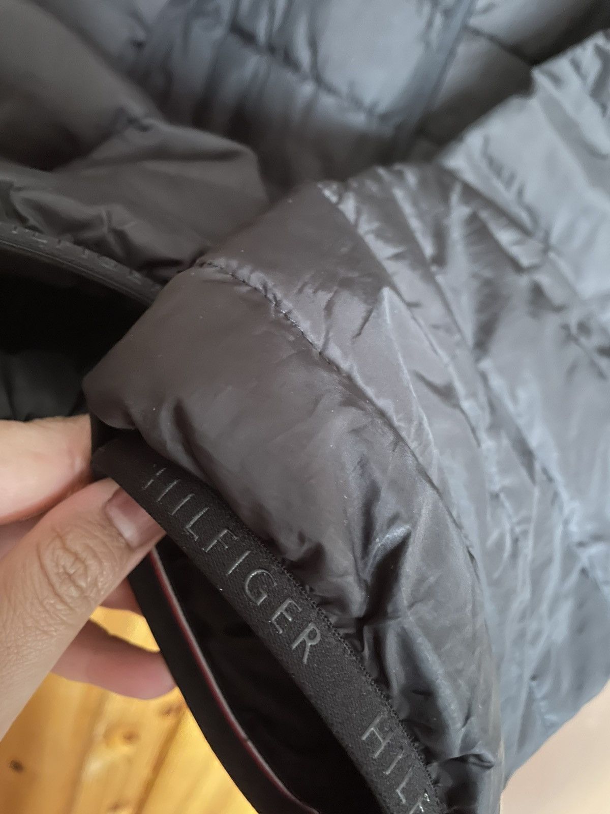 Tommy Hilfiger Core packable quilted jacket black Size US L / EU 52-54 / 3 - 6 Thumbnail