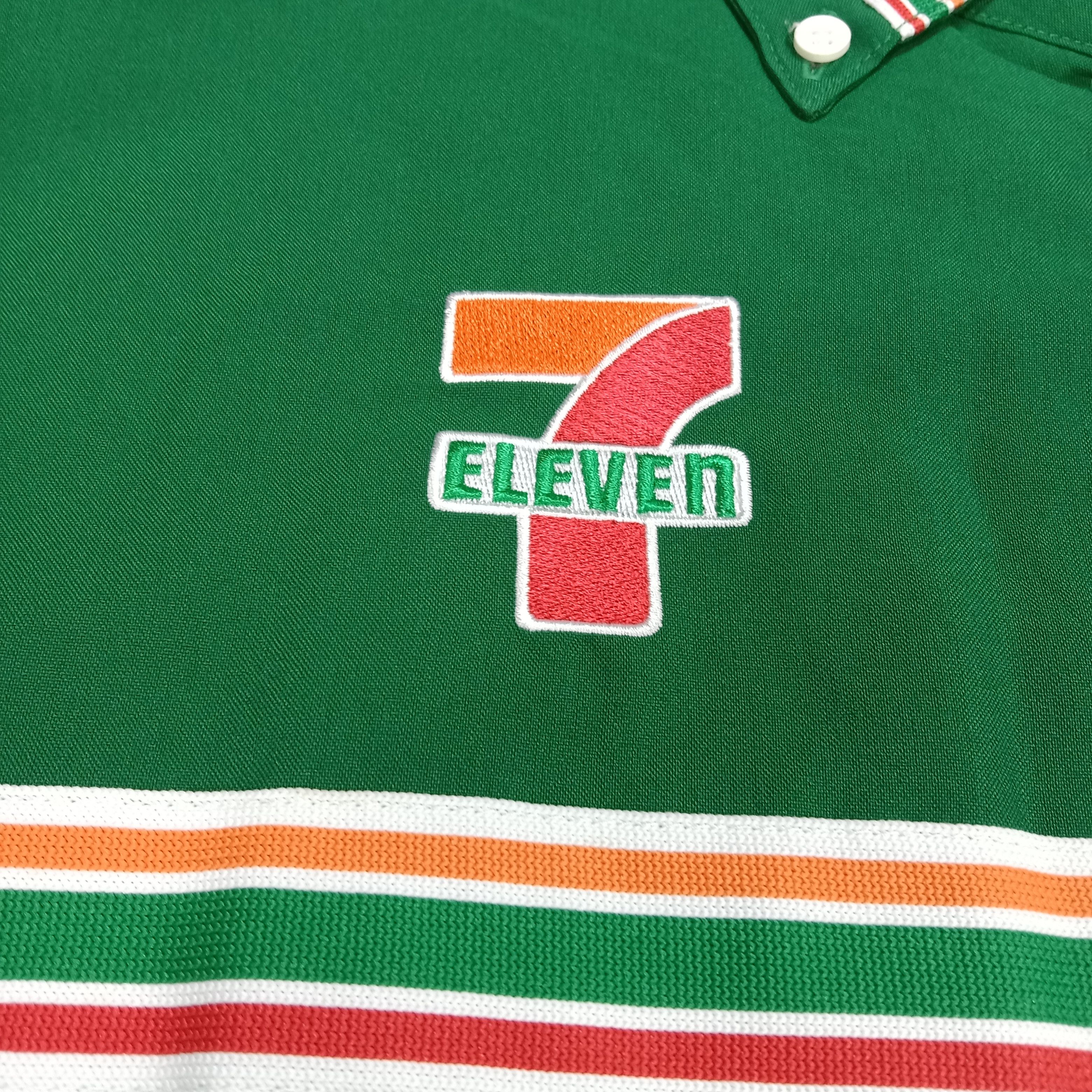 Japanese Brand × Vintage 7-ELEVEn Japanese Workers Uniform Shirt Jacket Size US M / EU 48-50 / 2 - 4 Thumbnail