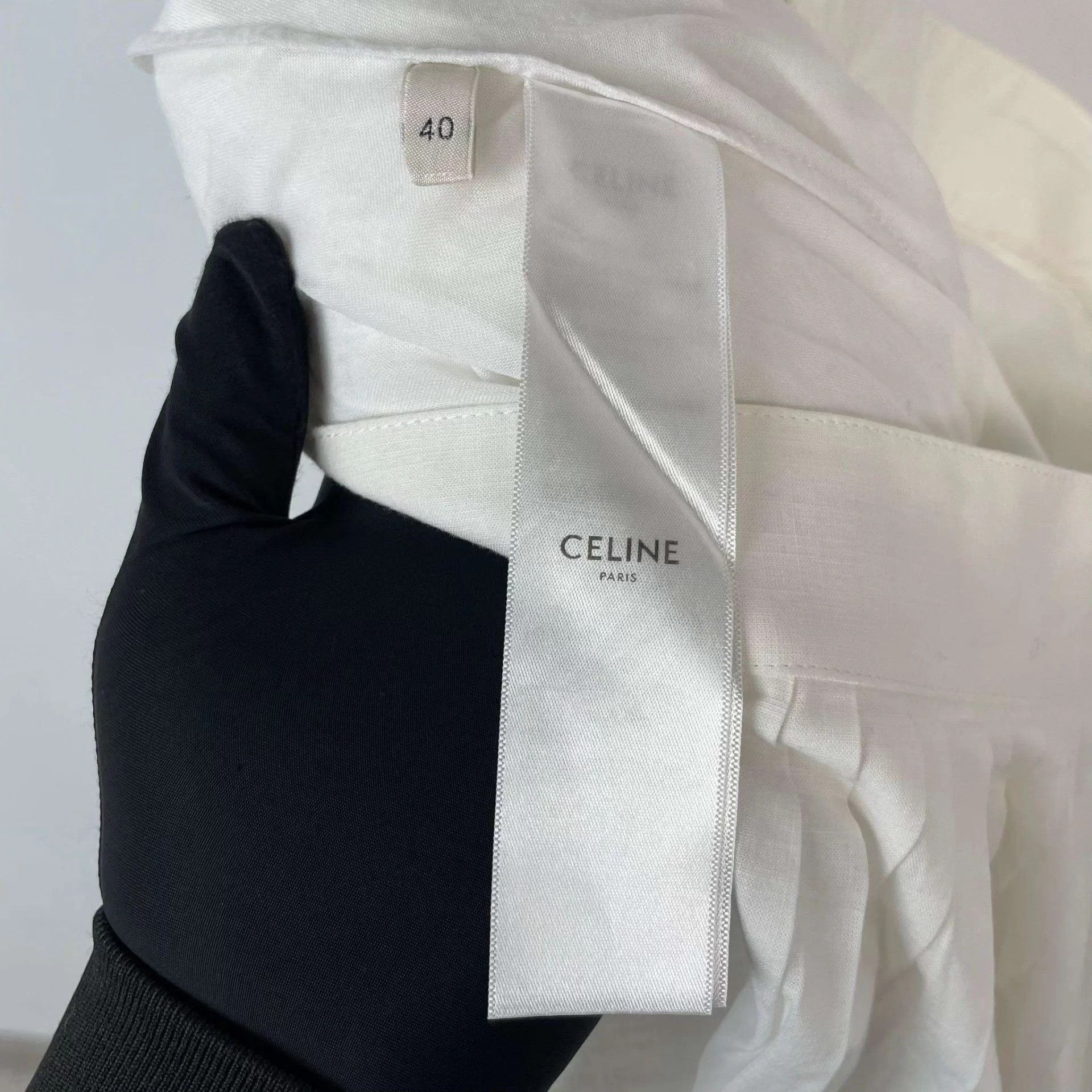Celine Celine Women's White Skirt 40 Size 28" / US 6 / IT 42 - 5 Thumbnail