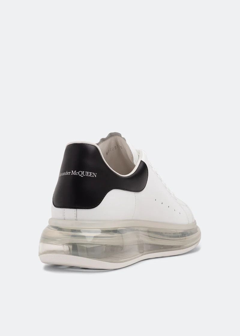 Alexander McQueen o1w1db10725 Oversized Transparent Sole Sneaker in White Size US 6.5 / EU 39-40 - 2 Thumbnail