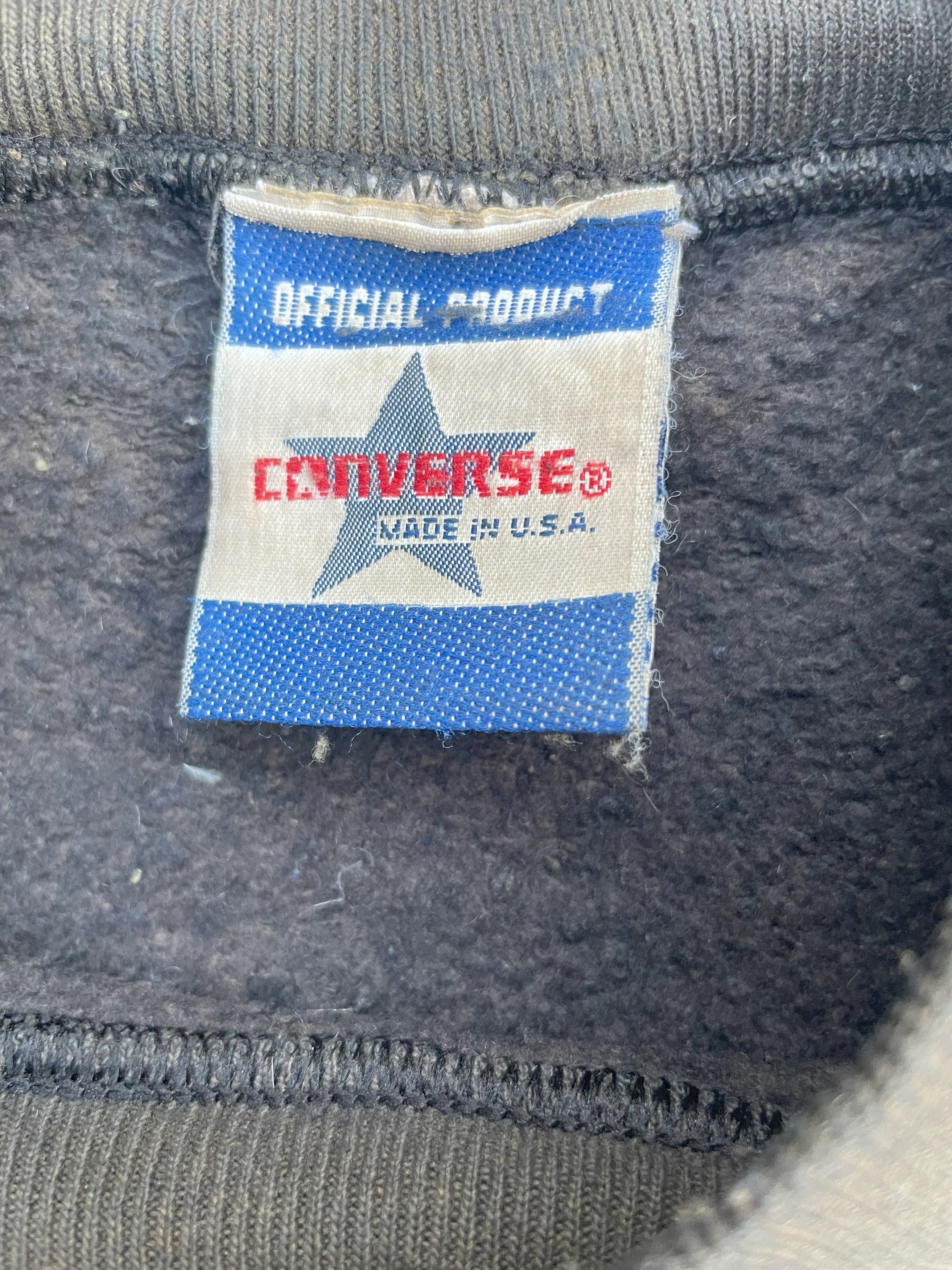 Converse Vintage Converse Sweatshirt Faded Wash Size US L / EU 52-54 / 3 - 9 Thumbnail