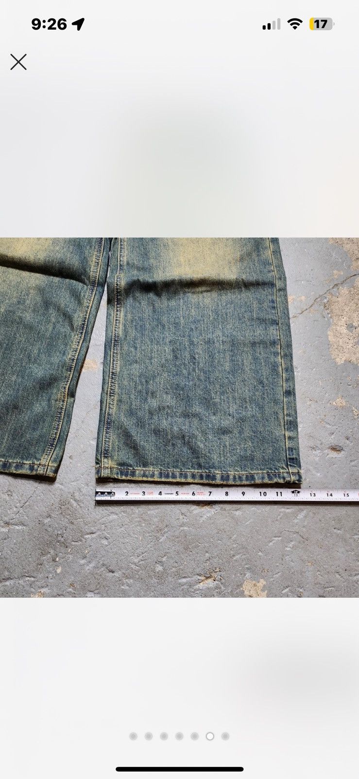 Other beautiful baggy y2k jeans Size US 30 / EU 46 - 6 Thumbnail